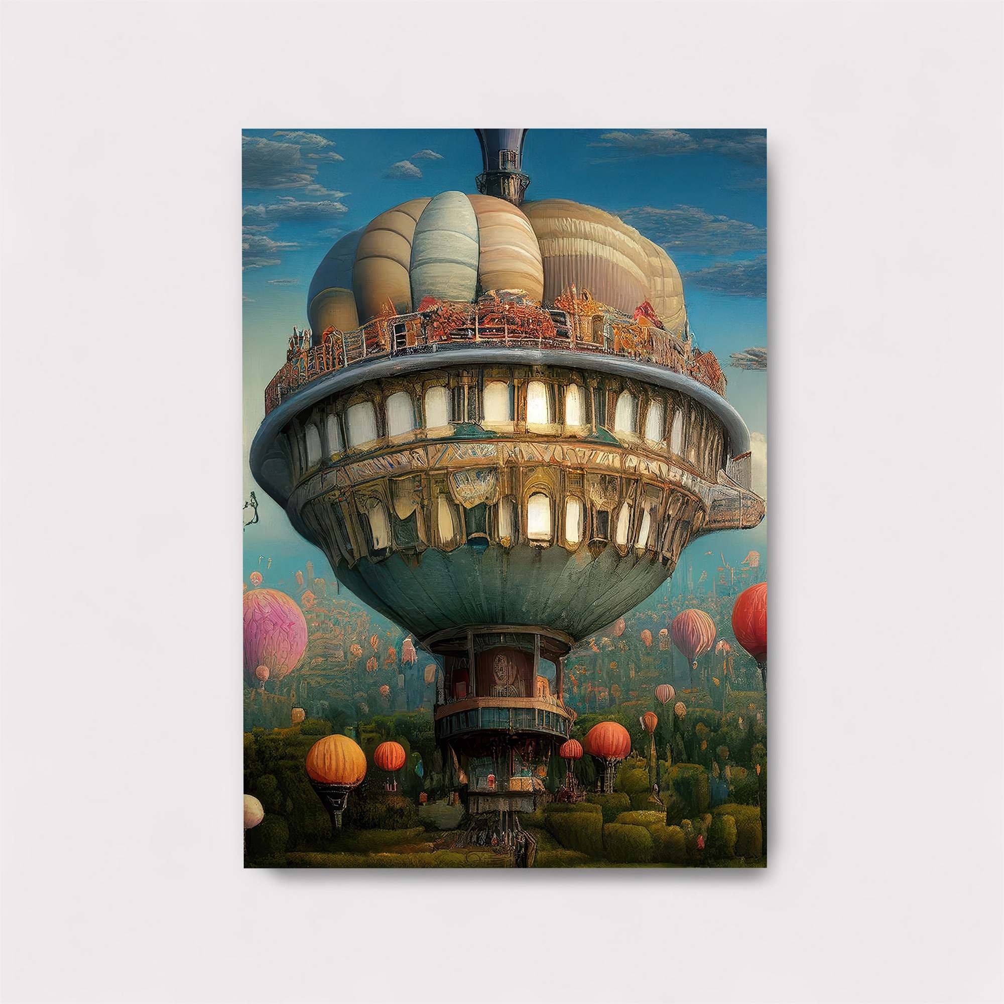 Airship Whimsy Safe Wall Magnetic / M