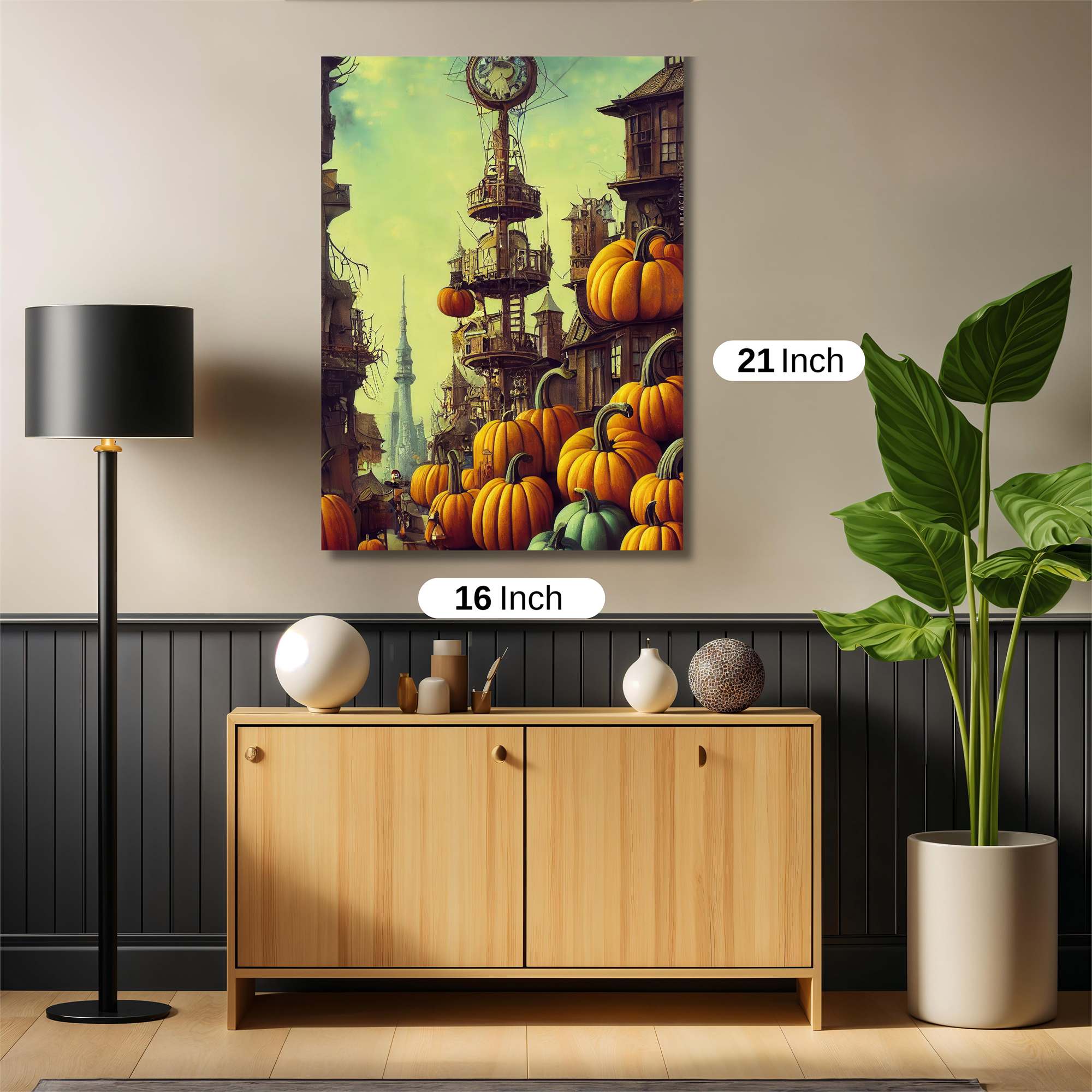 PumpkinWhimsy Safe Wall Magnetic / M