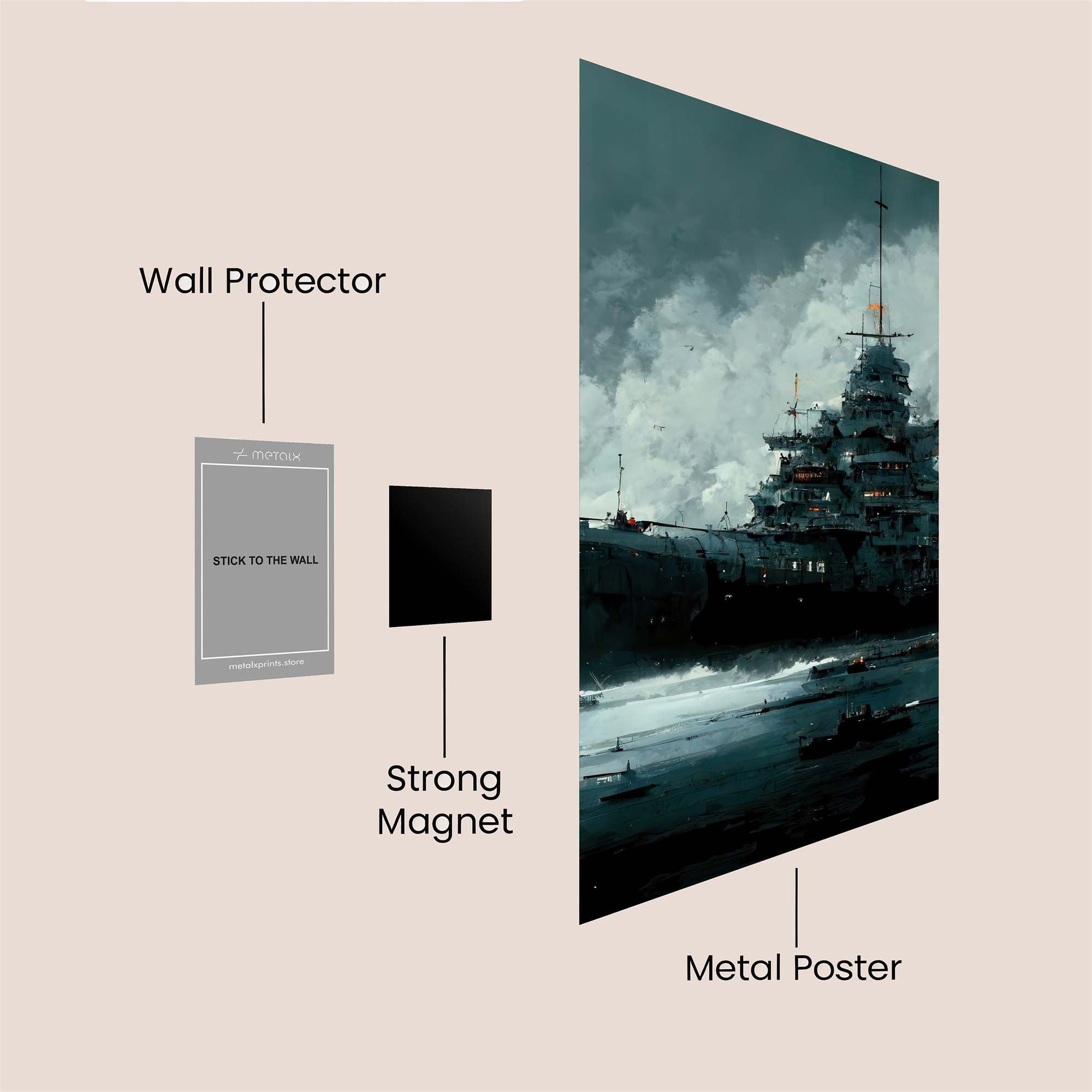 Yamato Enigmatic Safe Wall Magnetic / M