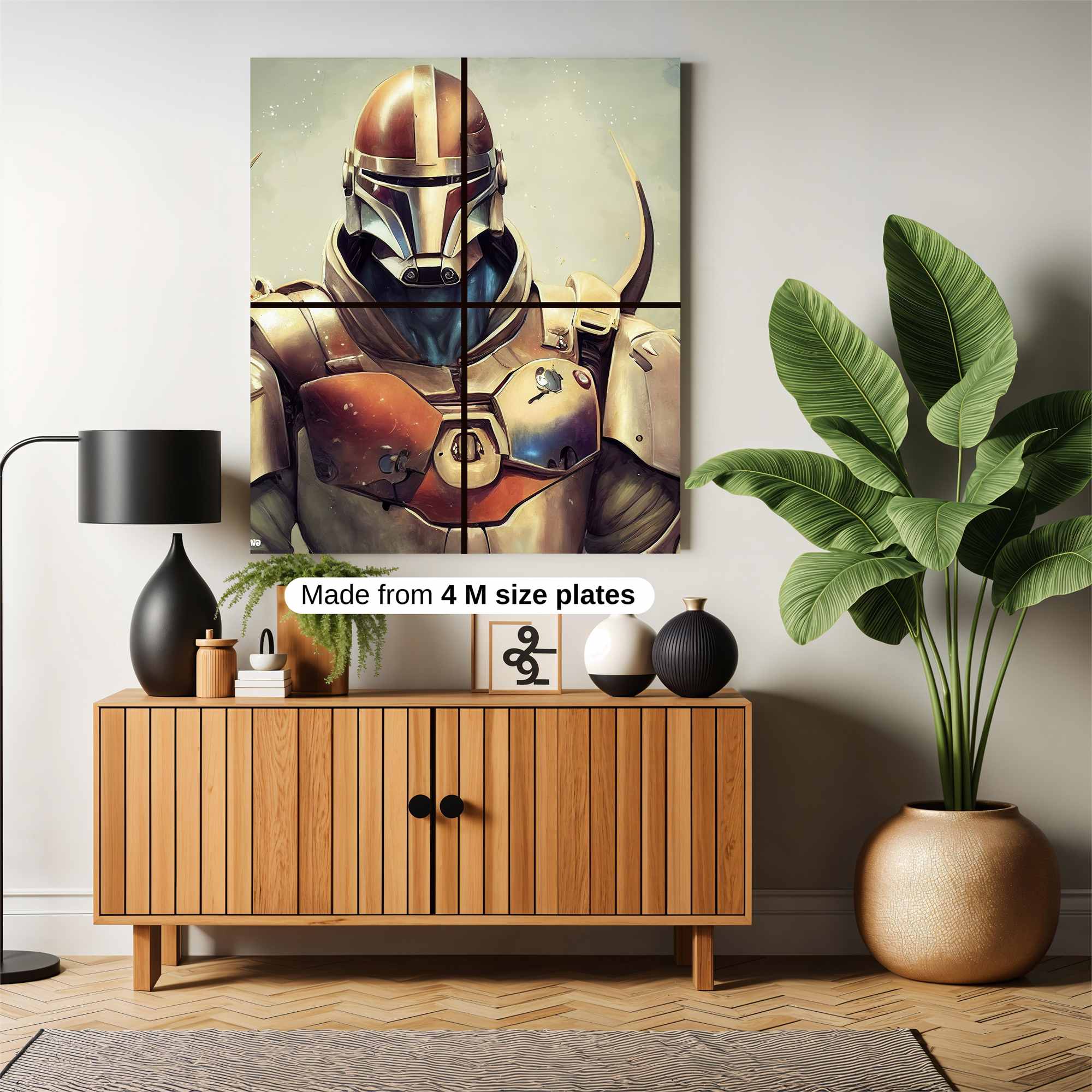 Mandalorian Majestic Safe Wall Magnetic / M