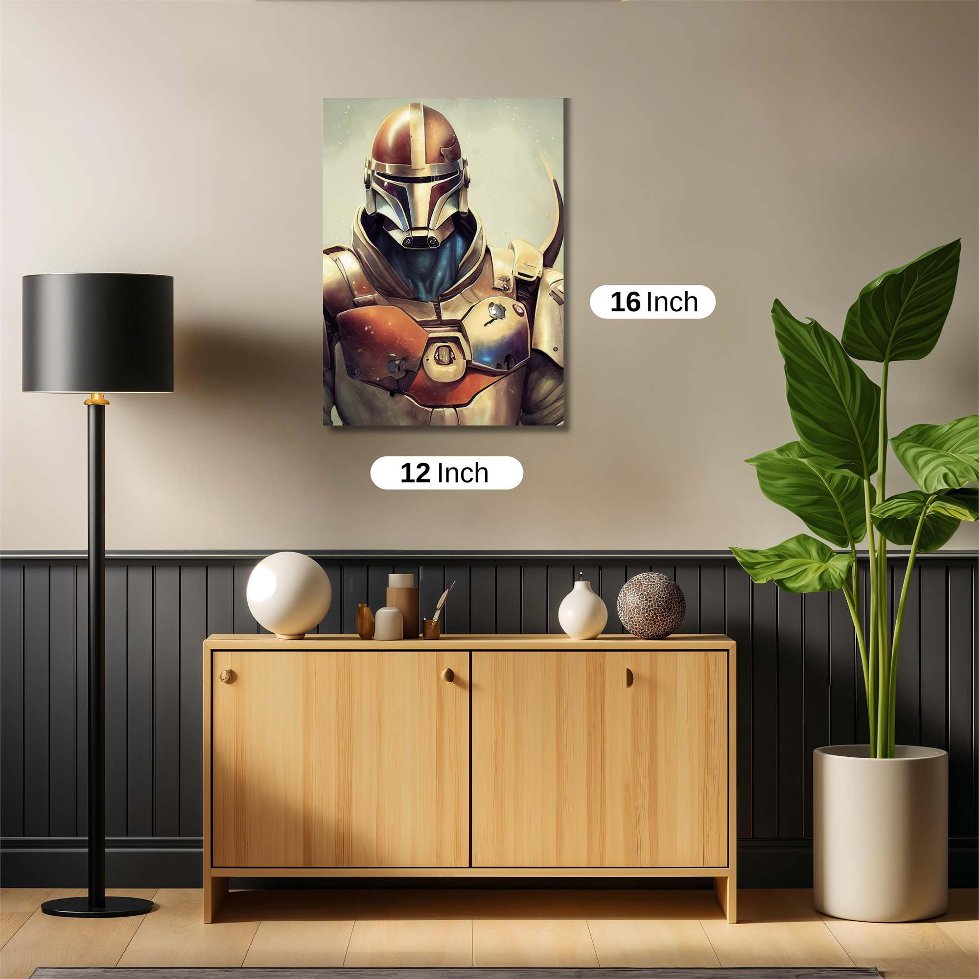 Mandalorian Majestic Safe Wall Magnetic / M