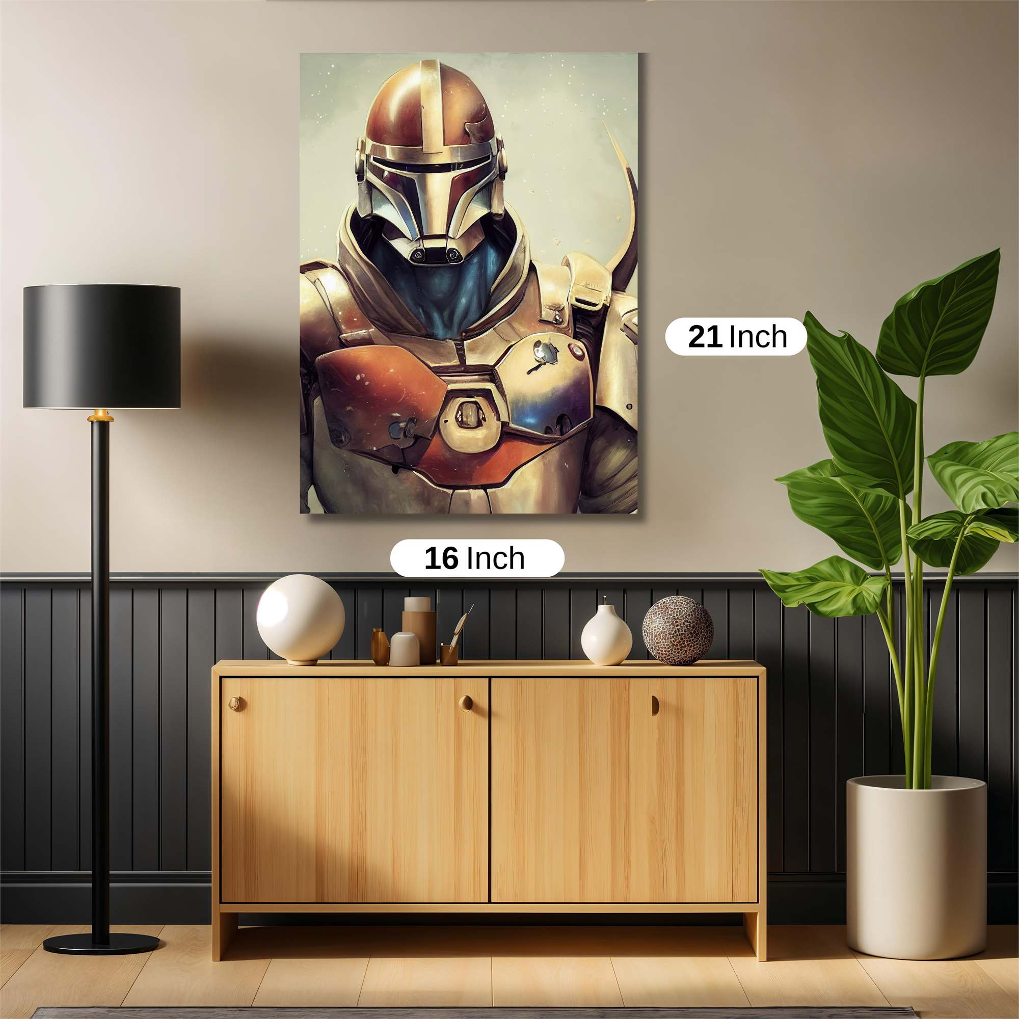Mandalorian Majestic Safe Wall Magnetic / M