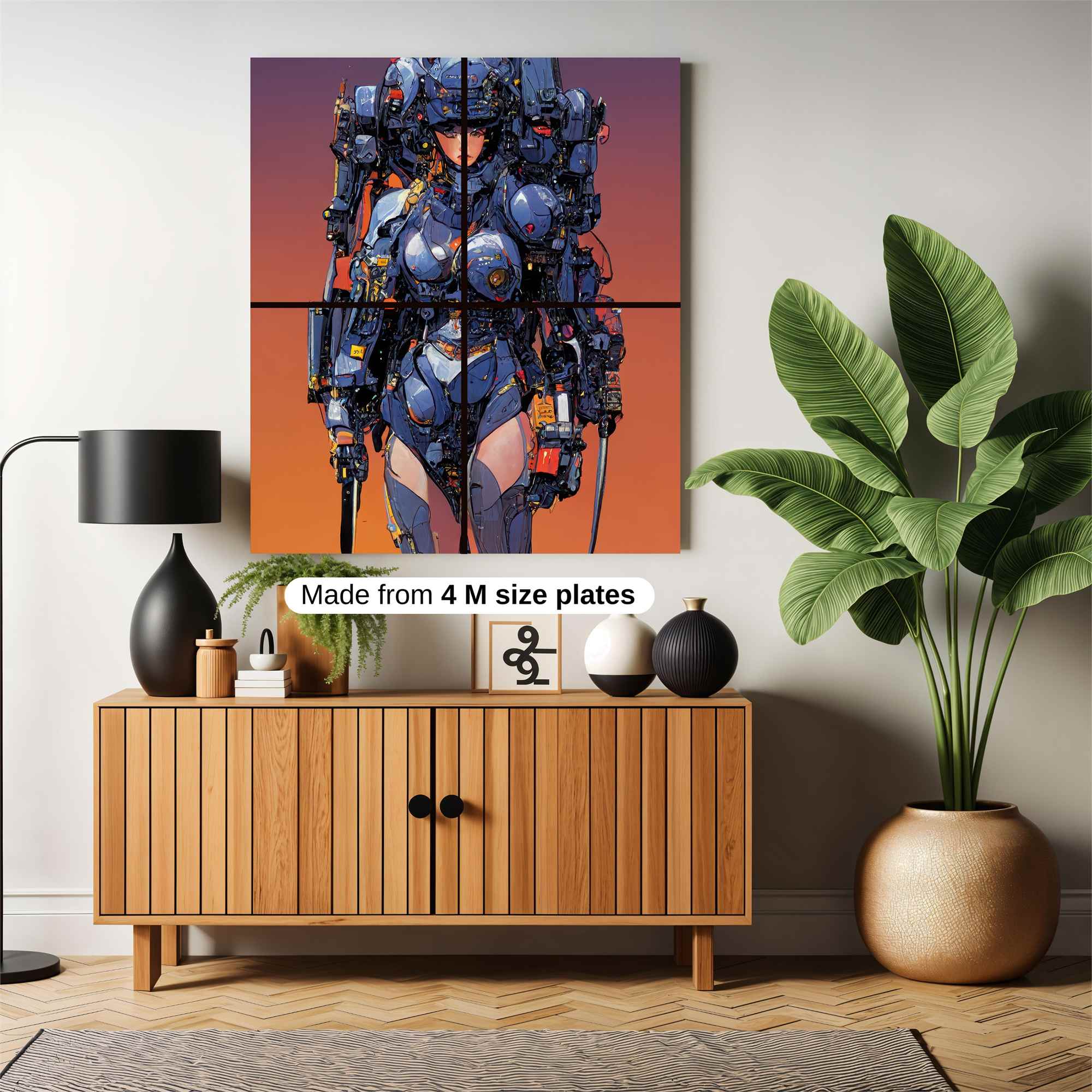 Cyber Enigma Safe Wall Magnetic / M