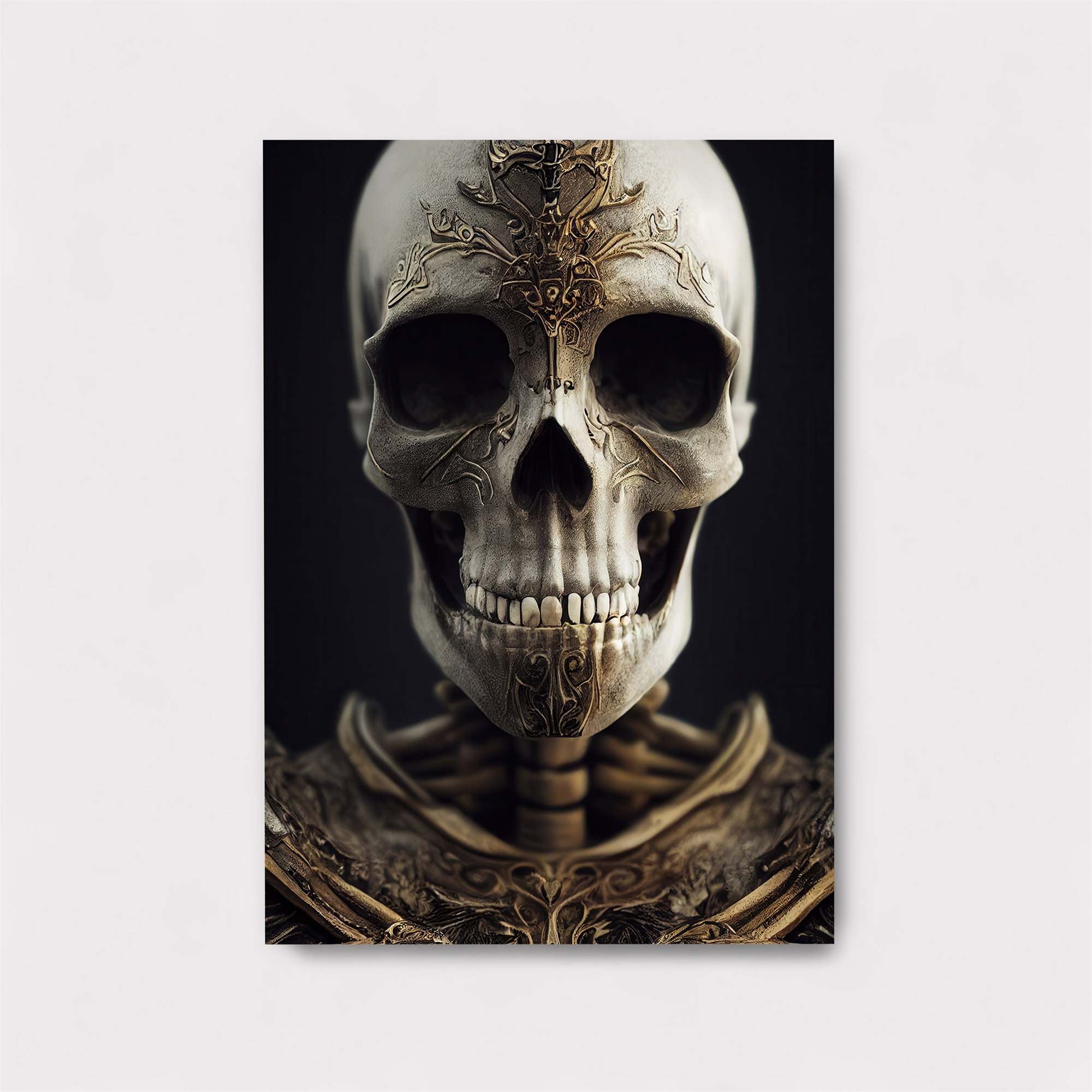 Skull Regal Safe Wall Magnetic / M