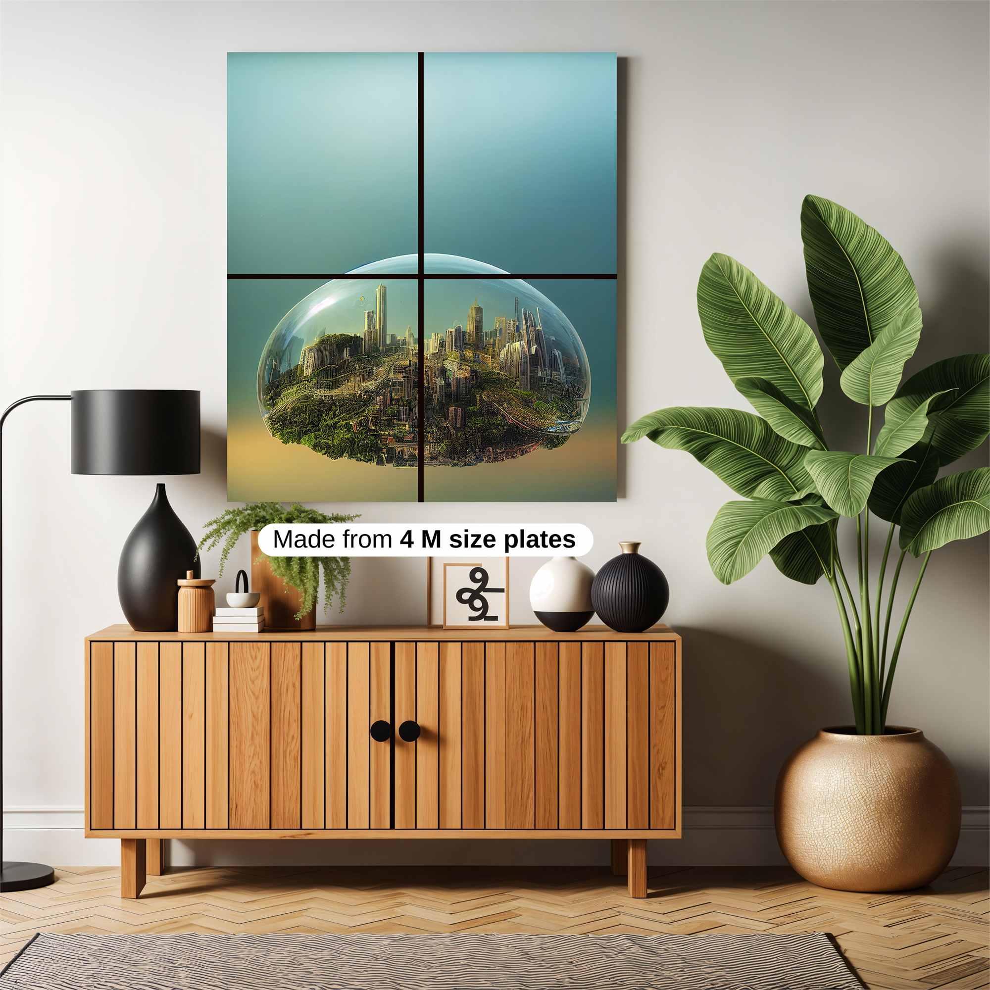 City Bubble Safe Wall Magnetic / M