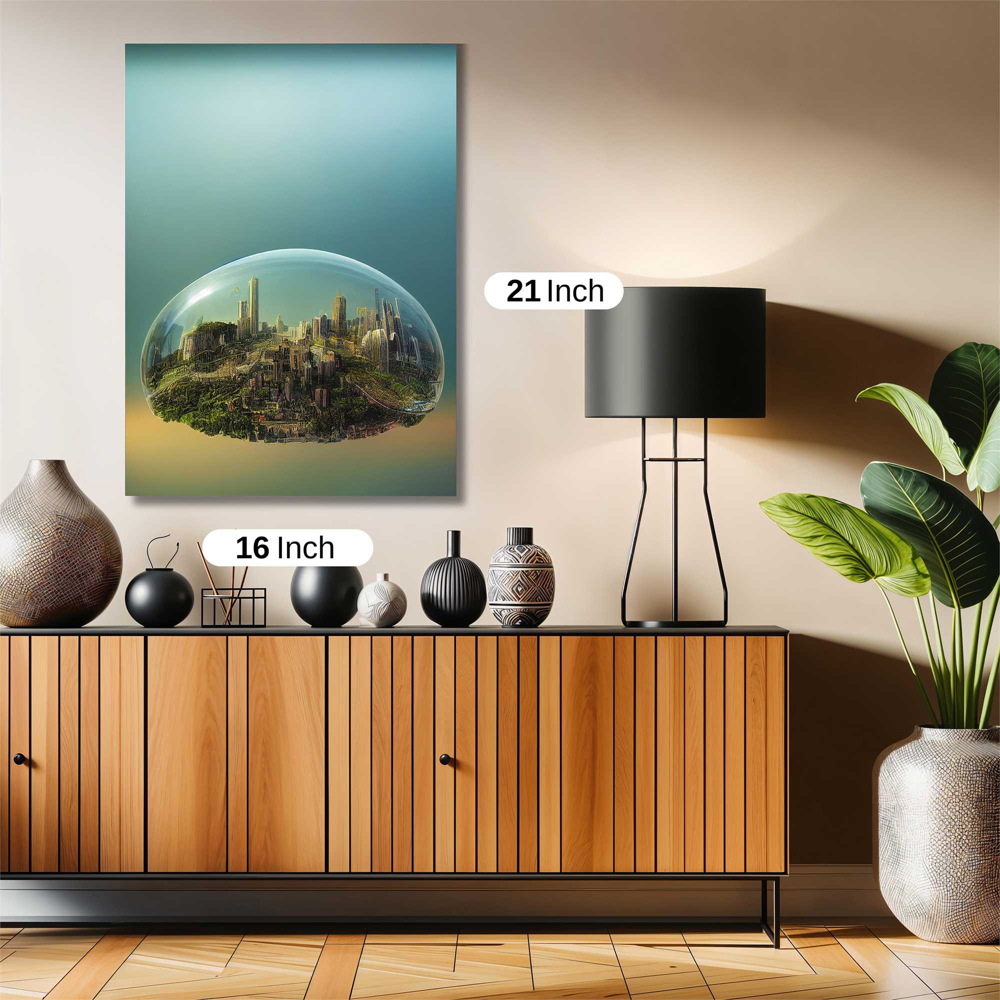 City Bubble Safe Wall Magnetic / M