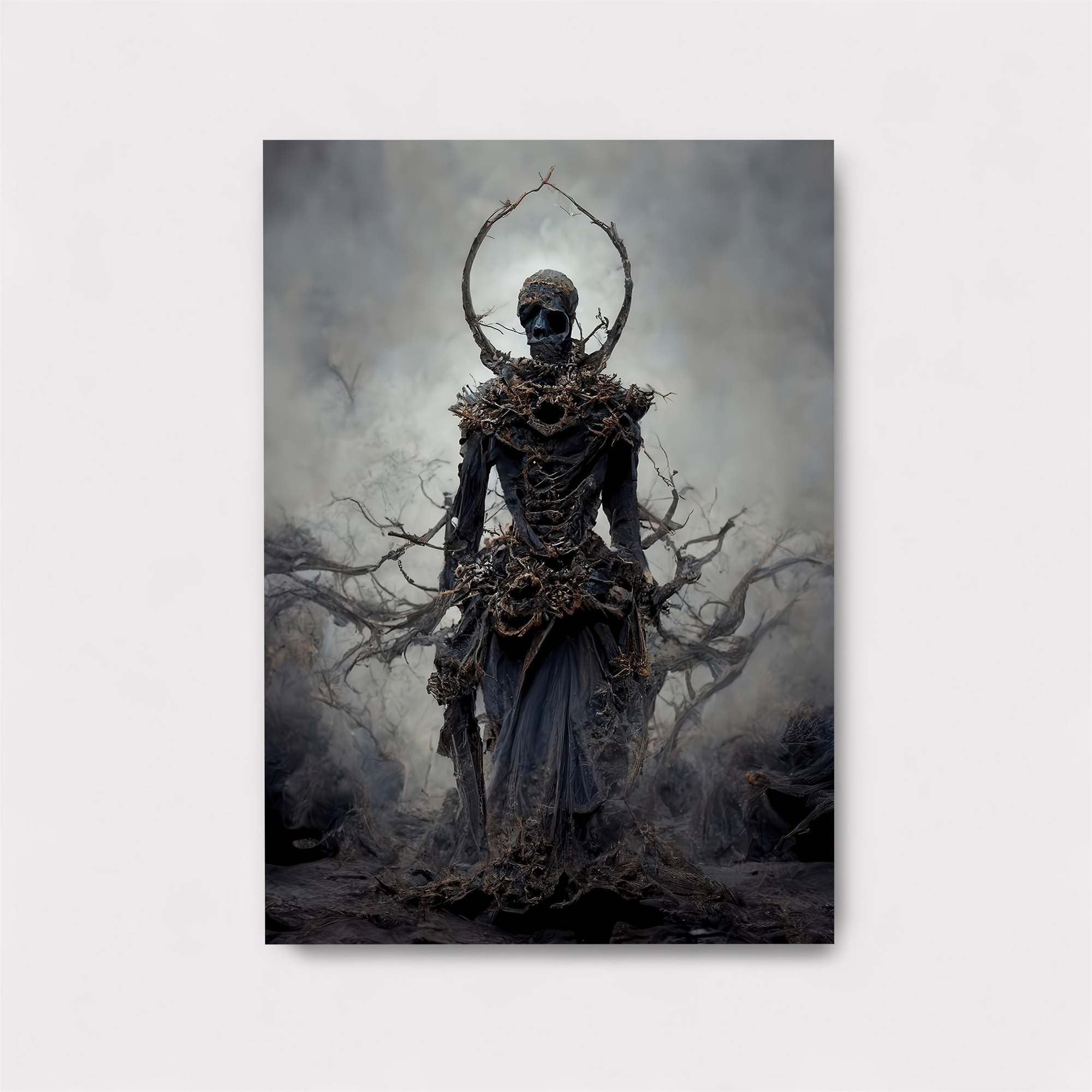 Skeleton Eerie Safe Wall Magnetic / M