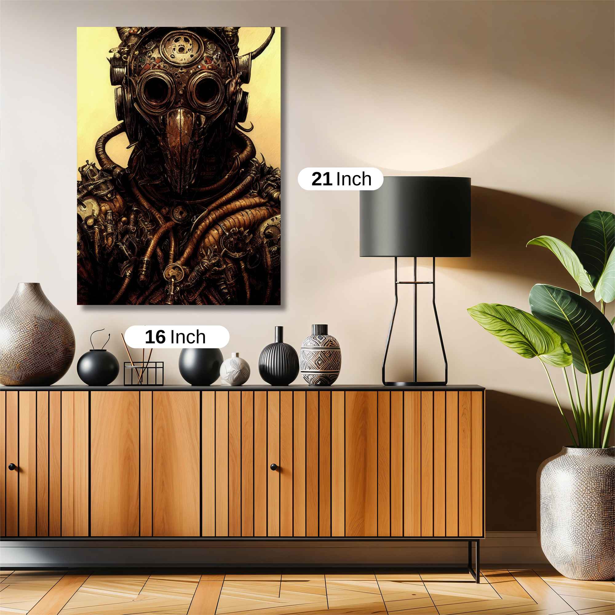 Steampunk Gloom Safe Wall Magnetic / M