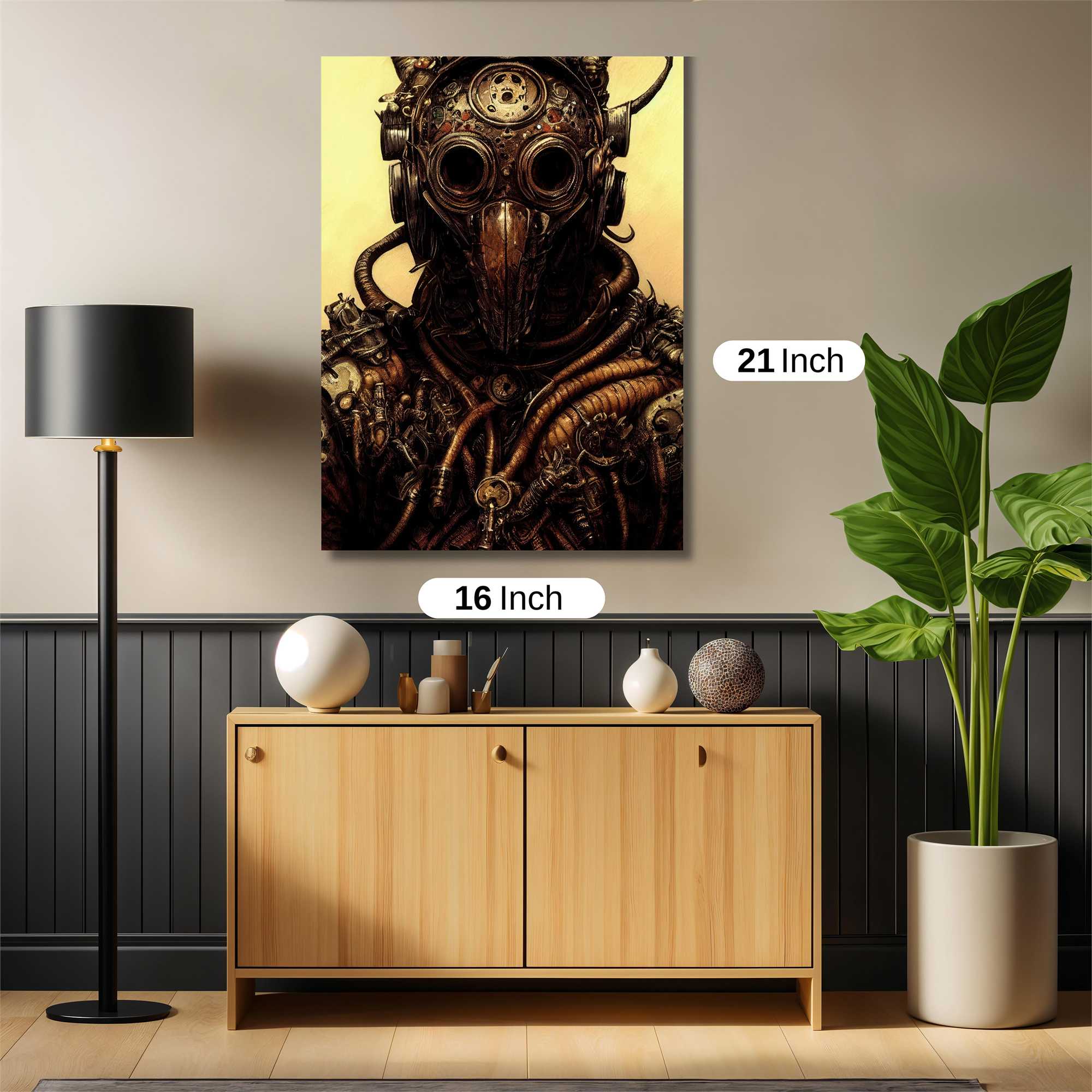 Steampunk Gloom Safe Wall Magnetic / M