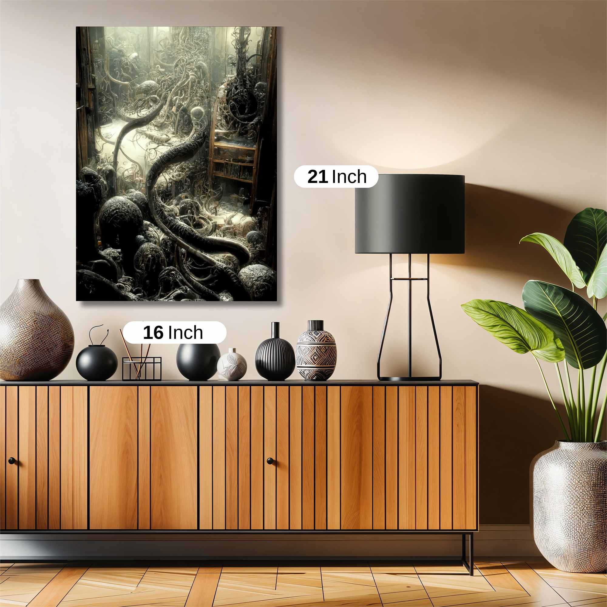 Tentacle Chaos Safe Wall Magnetic / M