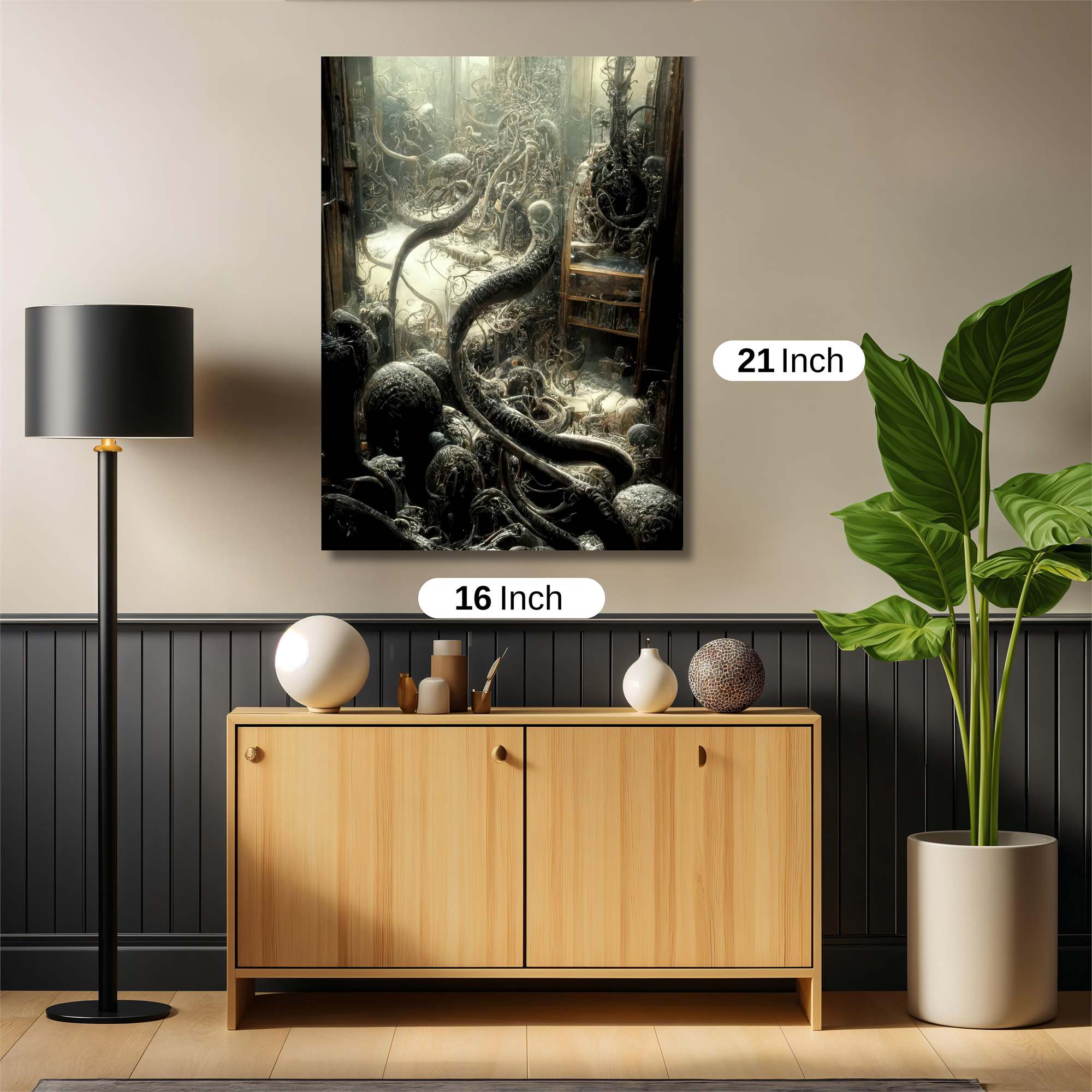 Tentacle Chaos Safe Wall Magnetic / M