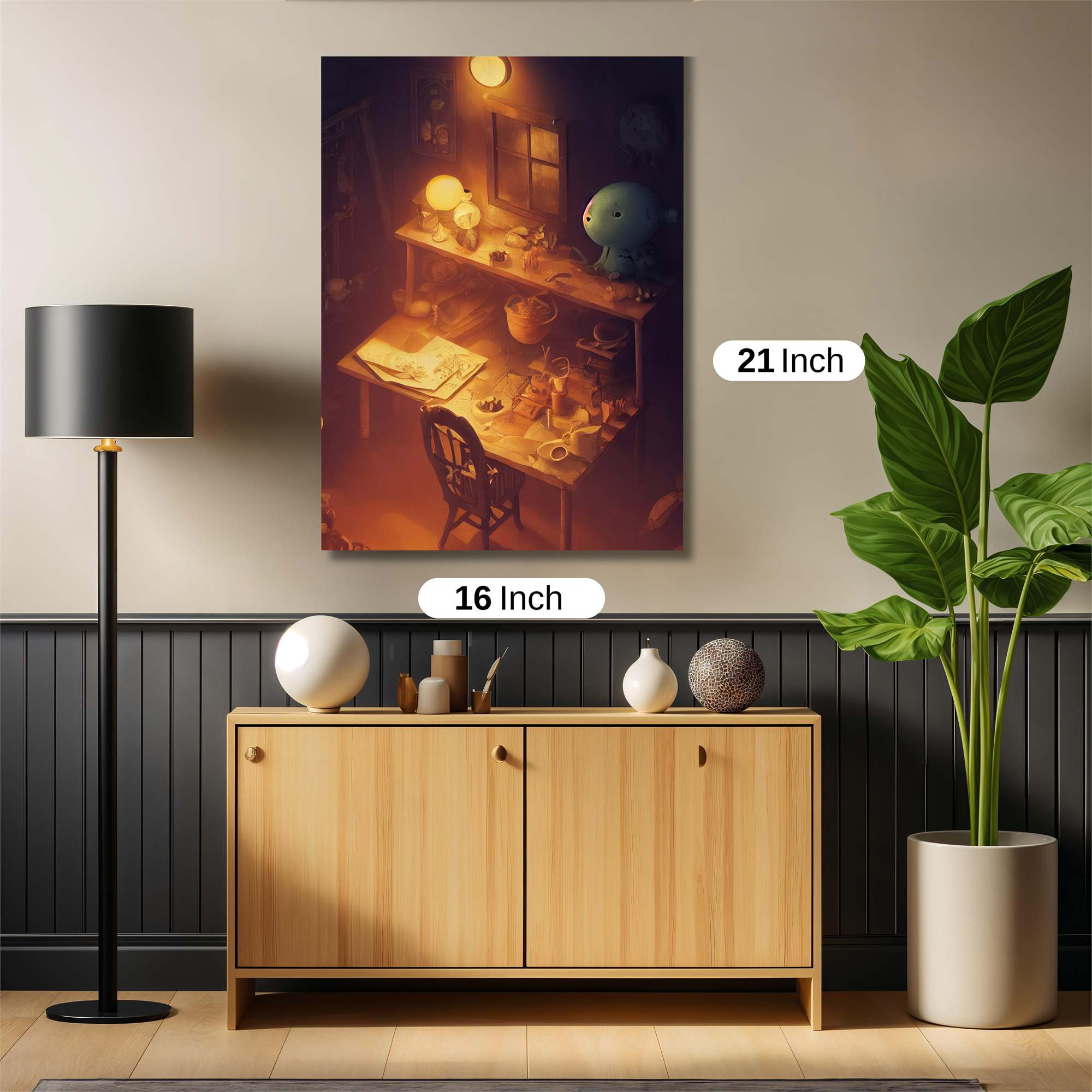 Kiiro's Haven Safe Wall Magnetic / M