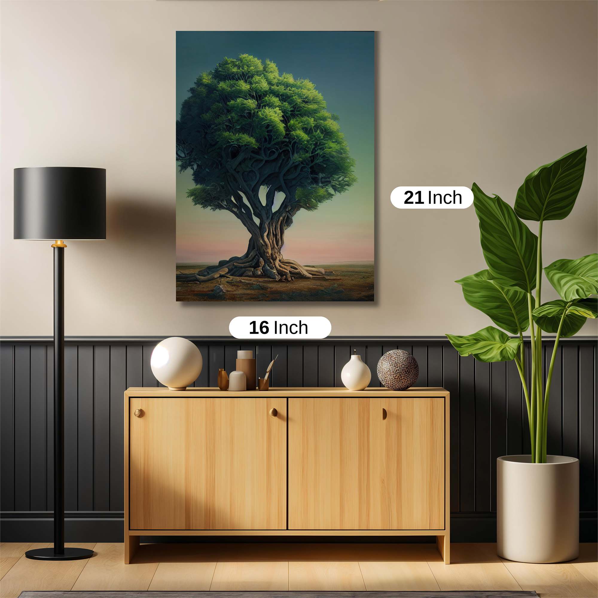 Ancient Tranquility Safe Wall Magnetic / M