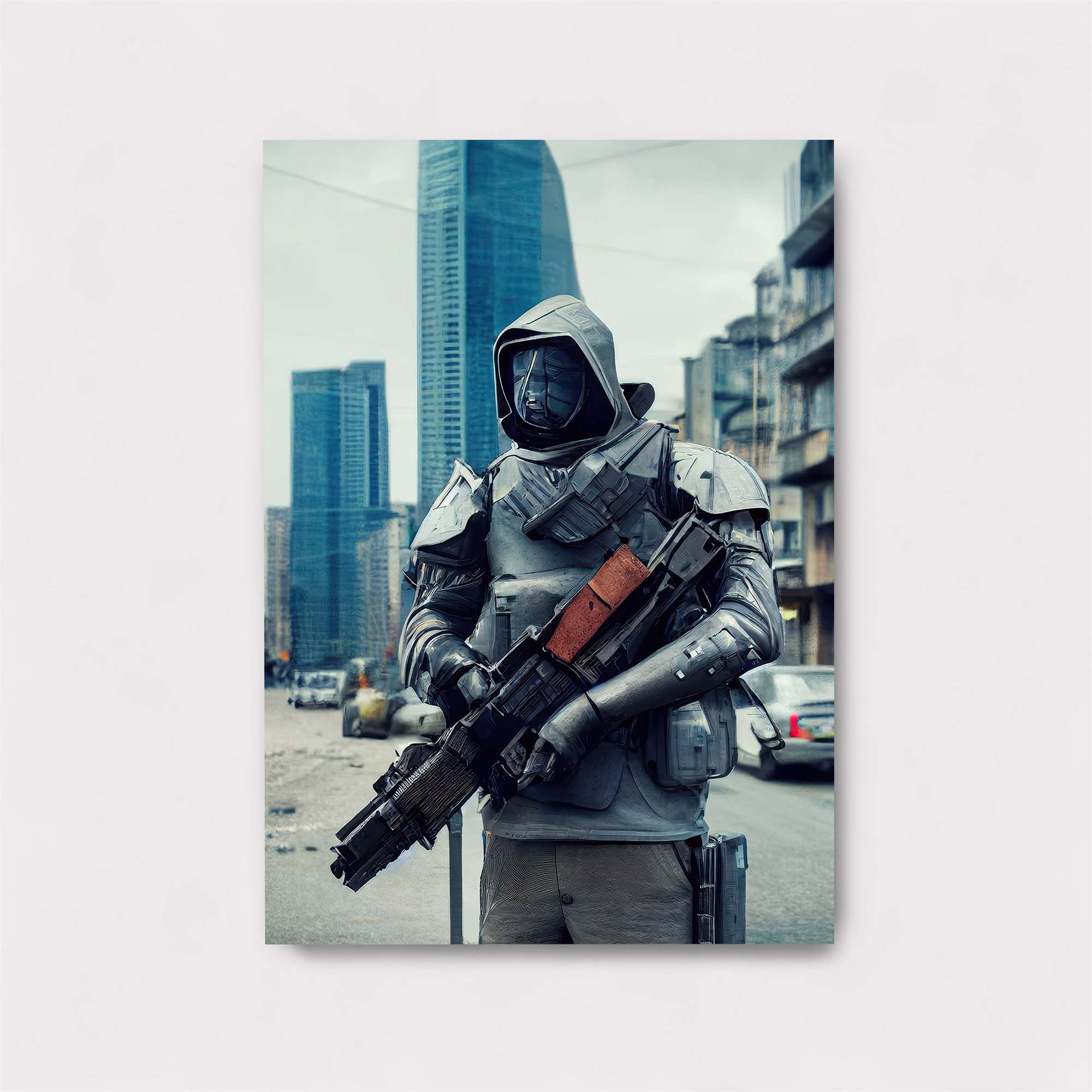 Cyberpunk Sentinel Safe Wall Magnetic / M