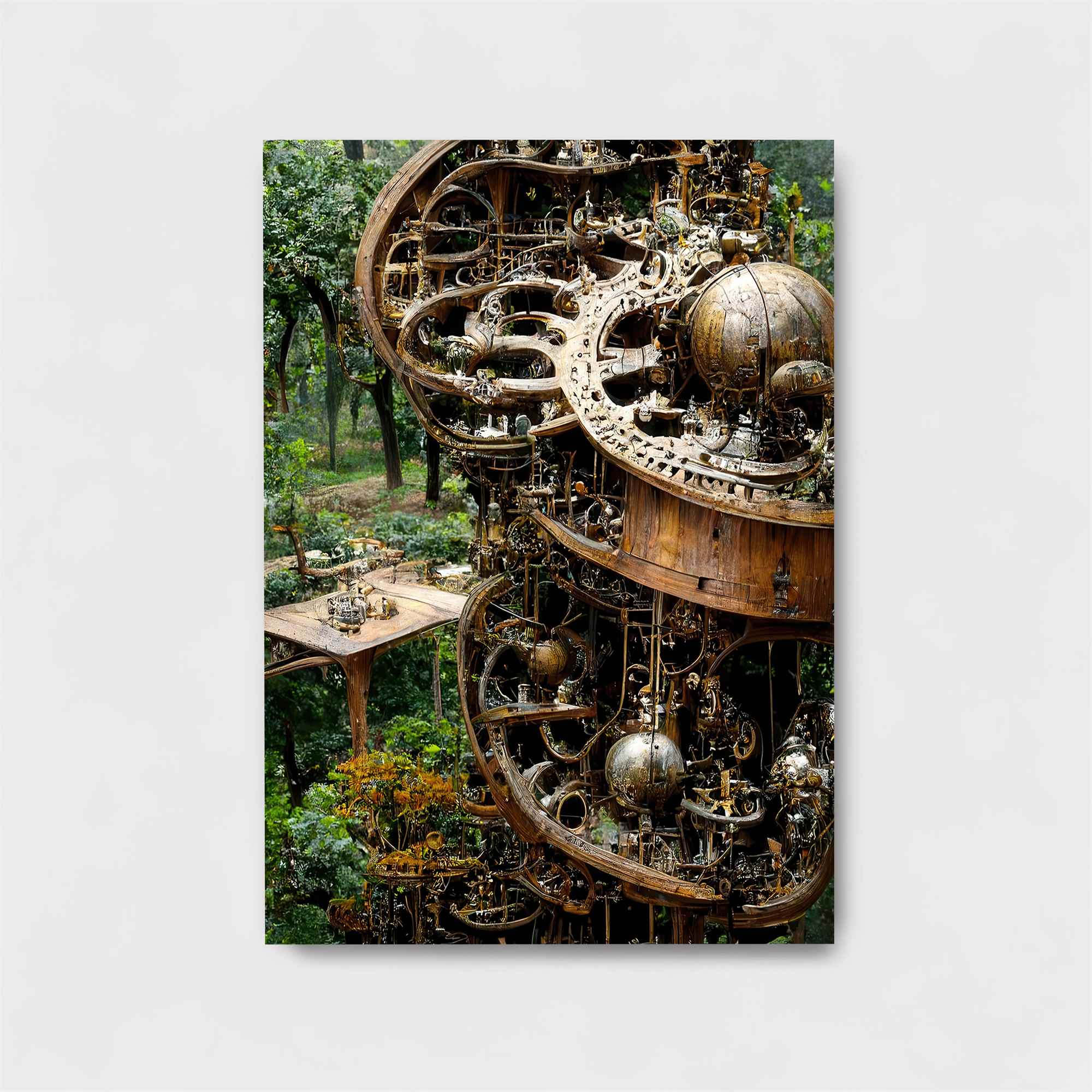Steampunk Serenity Safe Wall Magnetic / M