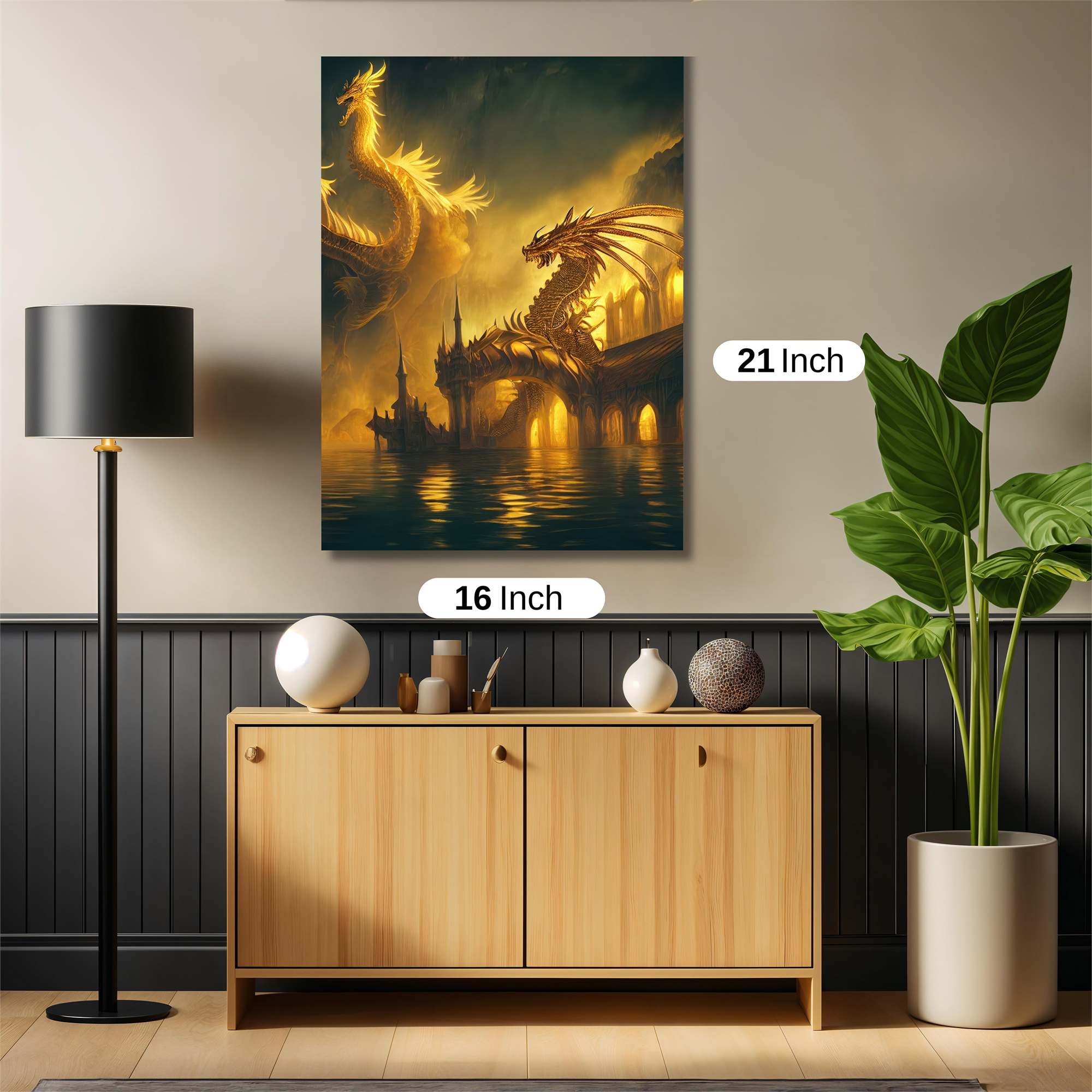 Dragon Majesty Safe Wall Magnetic / M