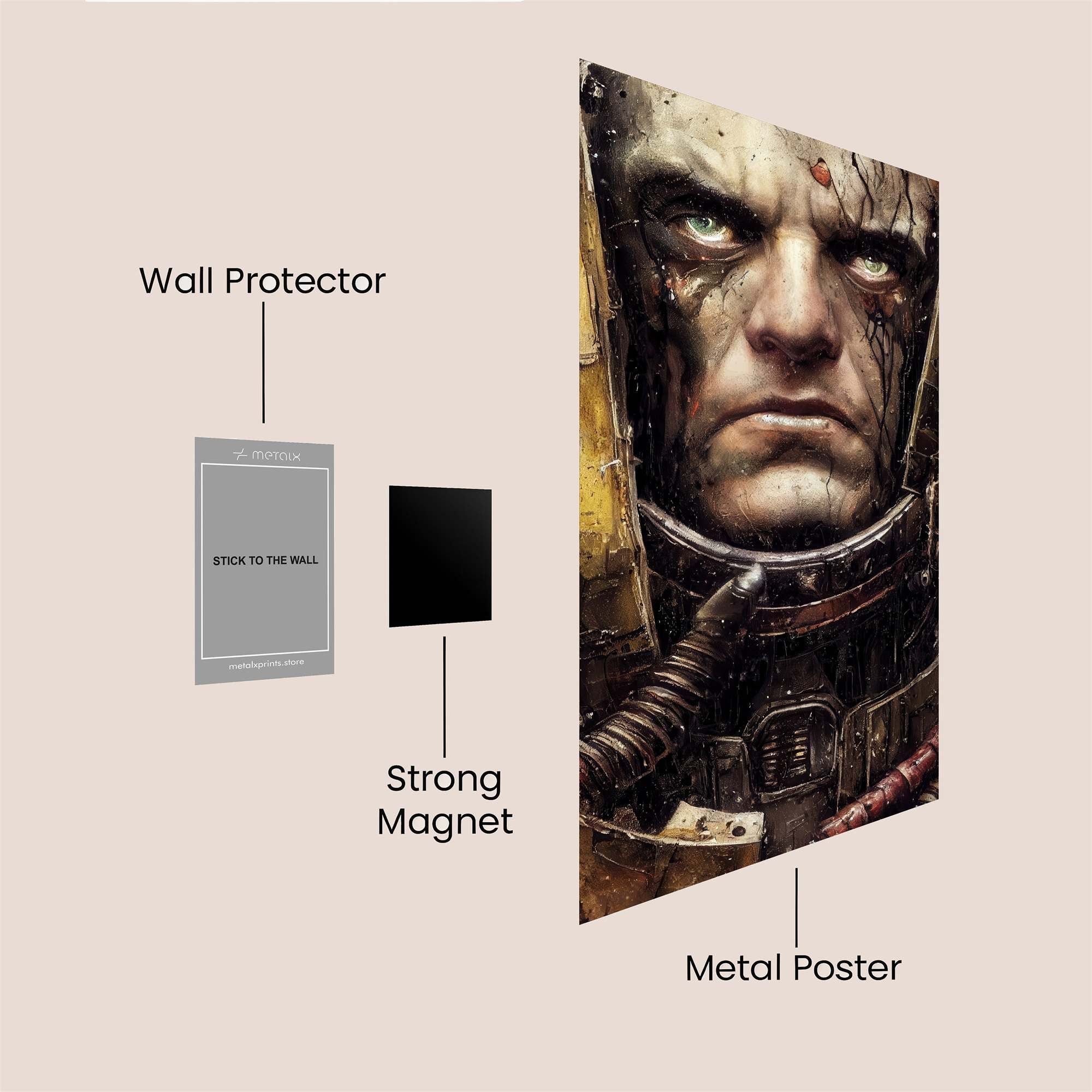 Dorn Somber Safe Wall Magnetic / M