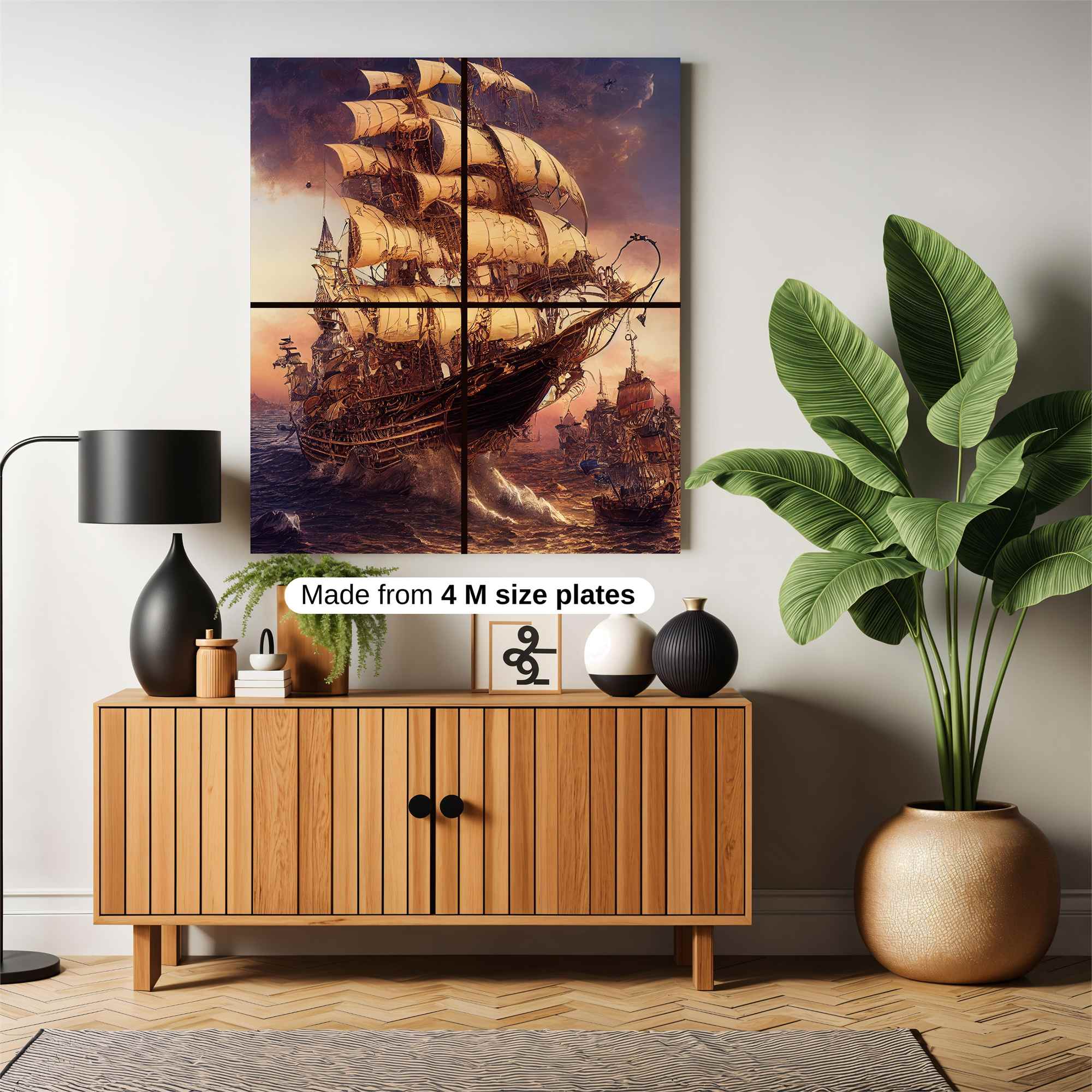 Steampunk Adventure Safe Wall Magnetic / M