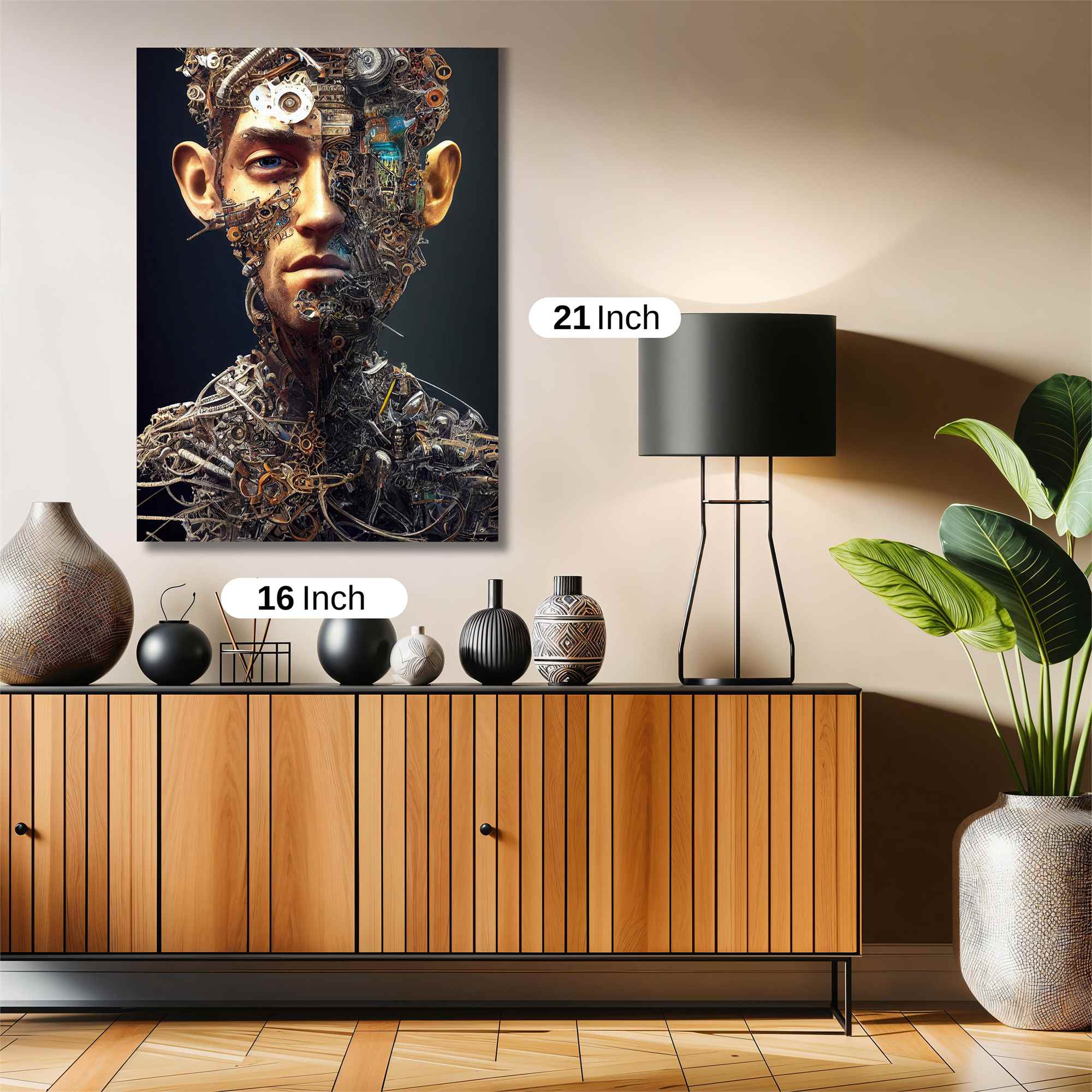 Cybernetic Melancholy Safe Wall Magnetic / M