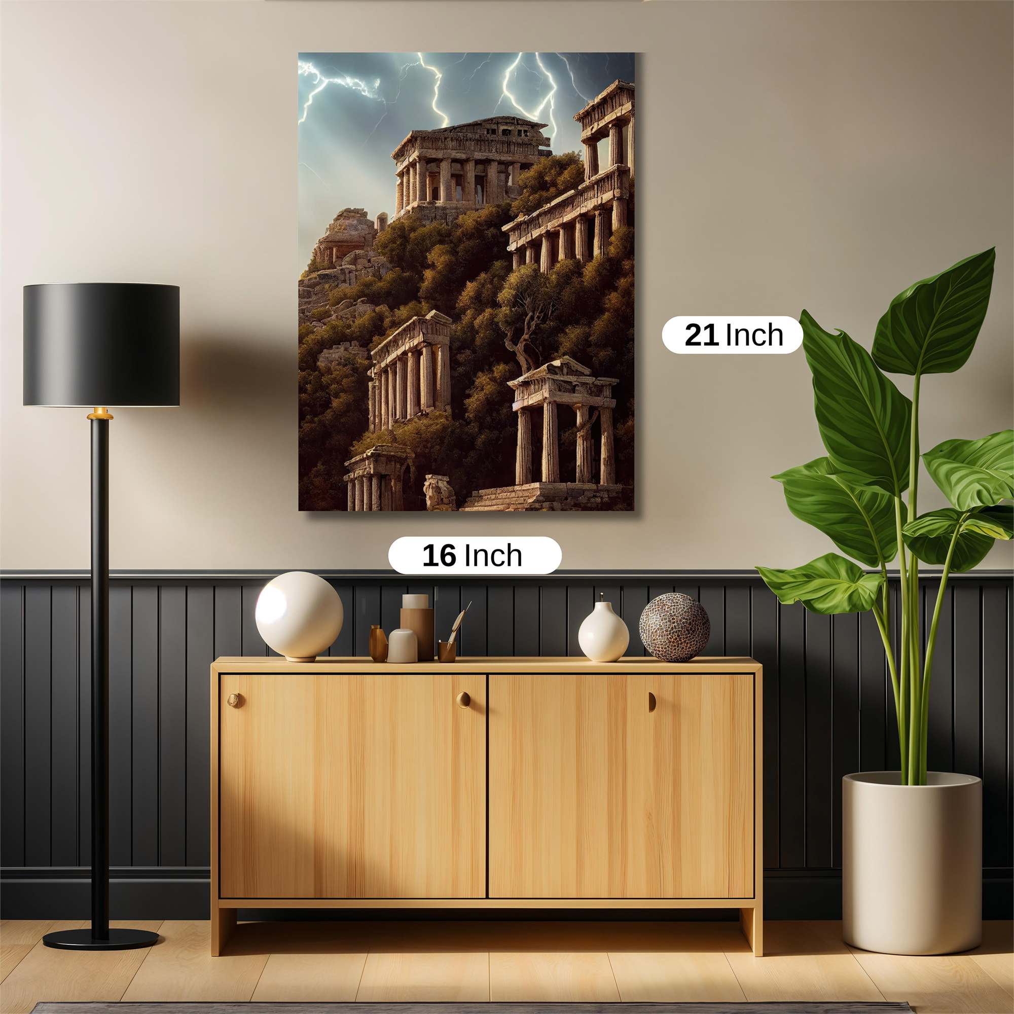 Acropolis Thunderous Safe Wall Magnetic / M