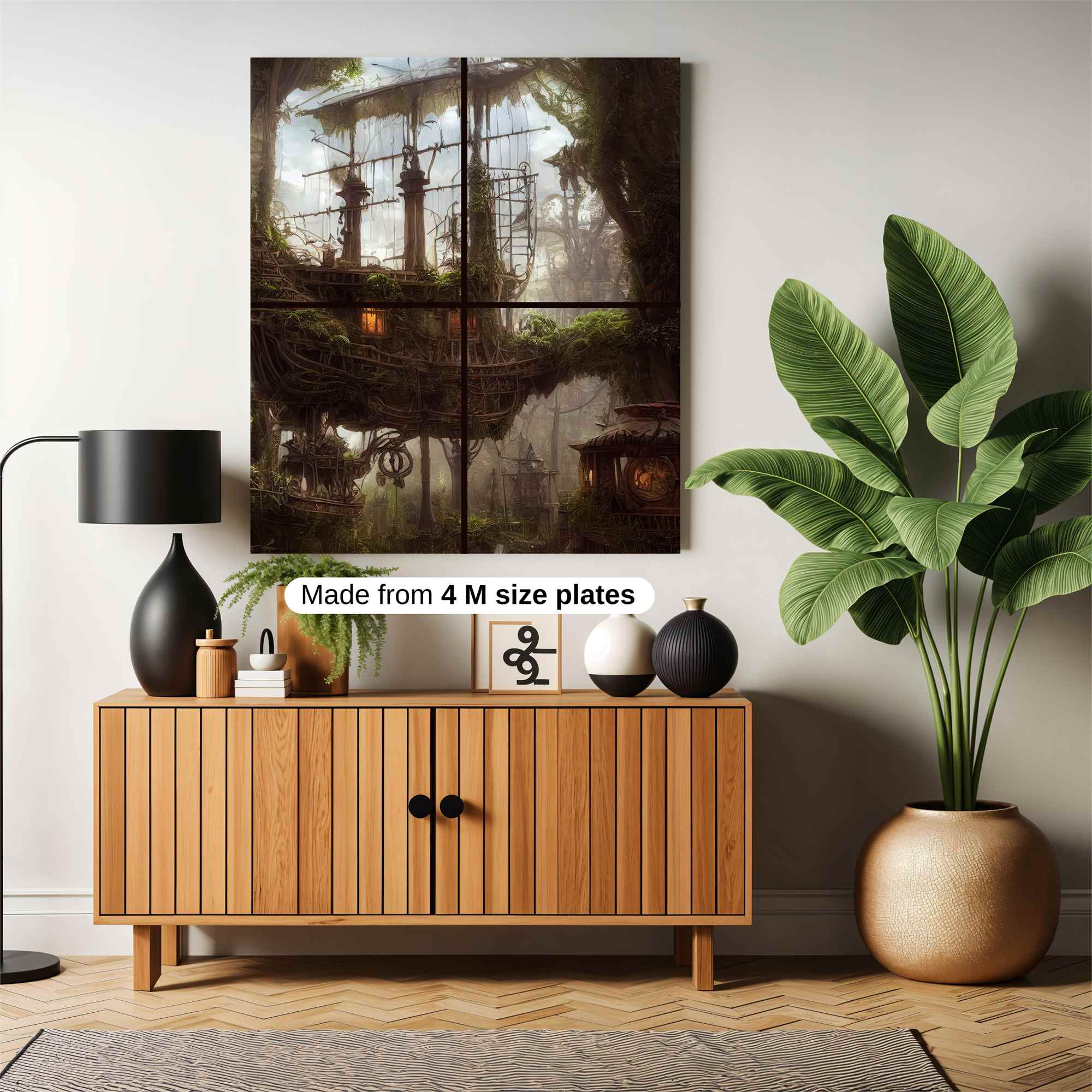Jungle Serenity Safe Wall Magnetic / M