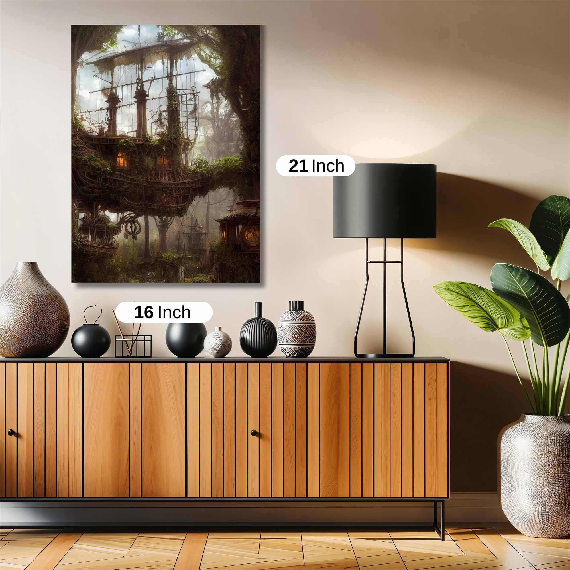 Jungle Serenity Safe Wall Magnetic / M