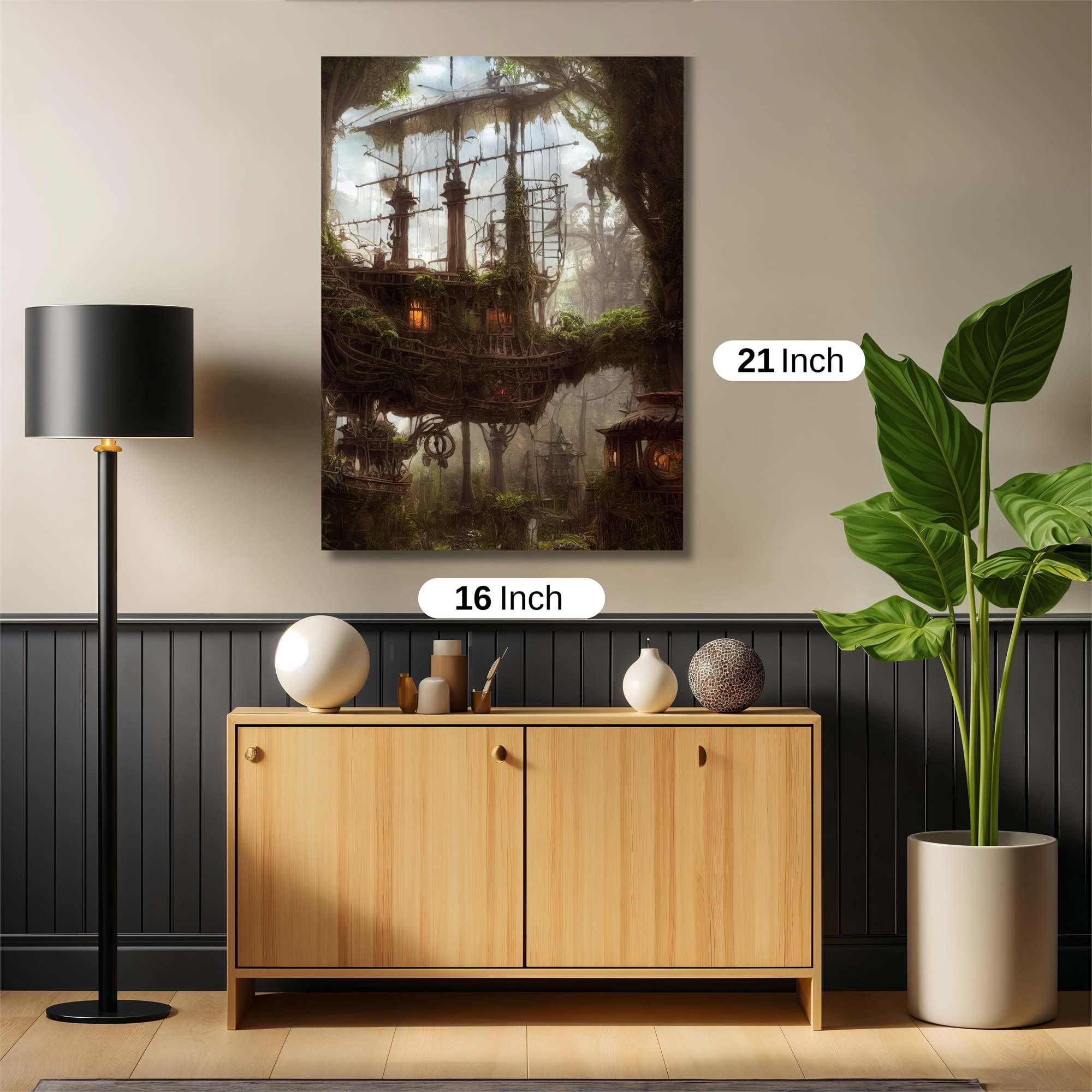 Jungle Serenity Safe Wall Magnetic / M