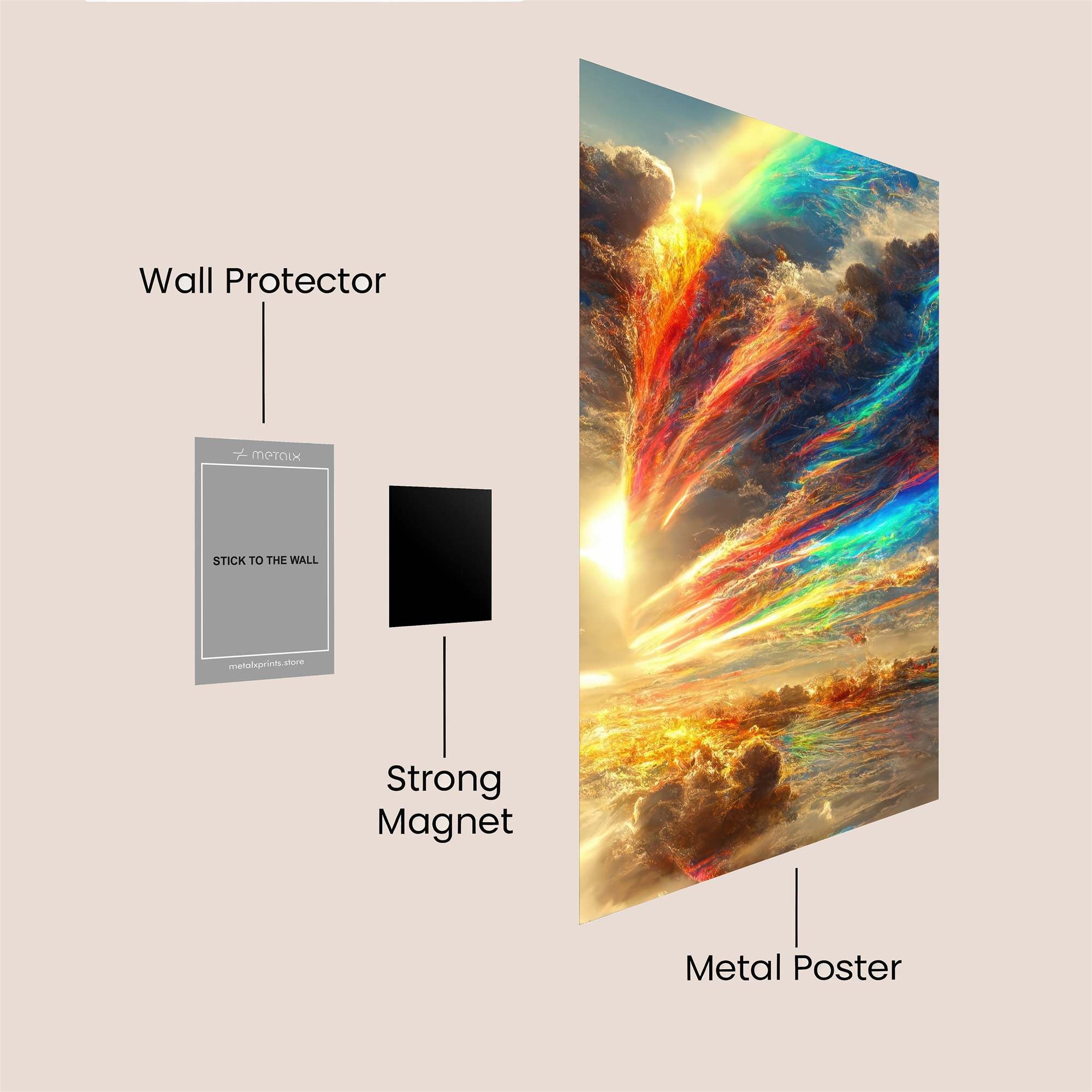 Aurora Dream Safe Wall Magnetic / M