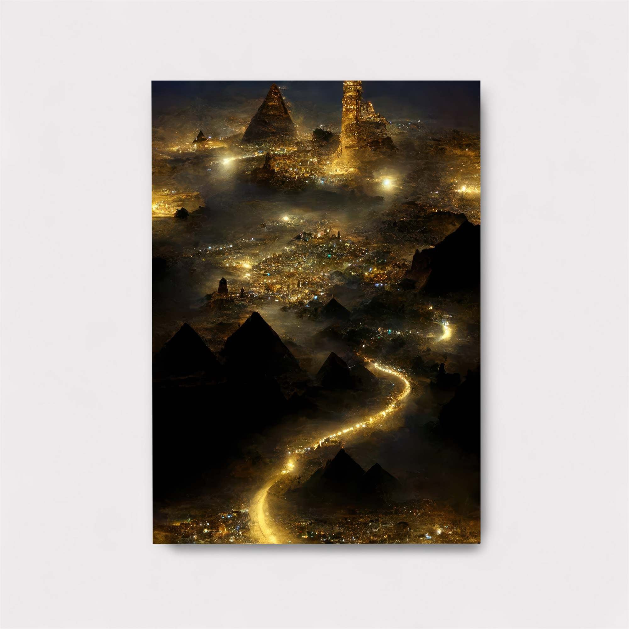 Pyramidic Glow Safe Wall Magnetic / M