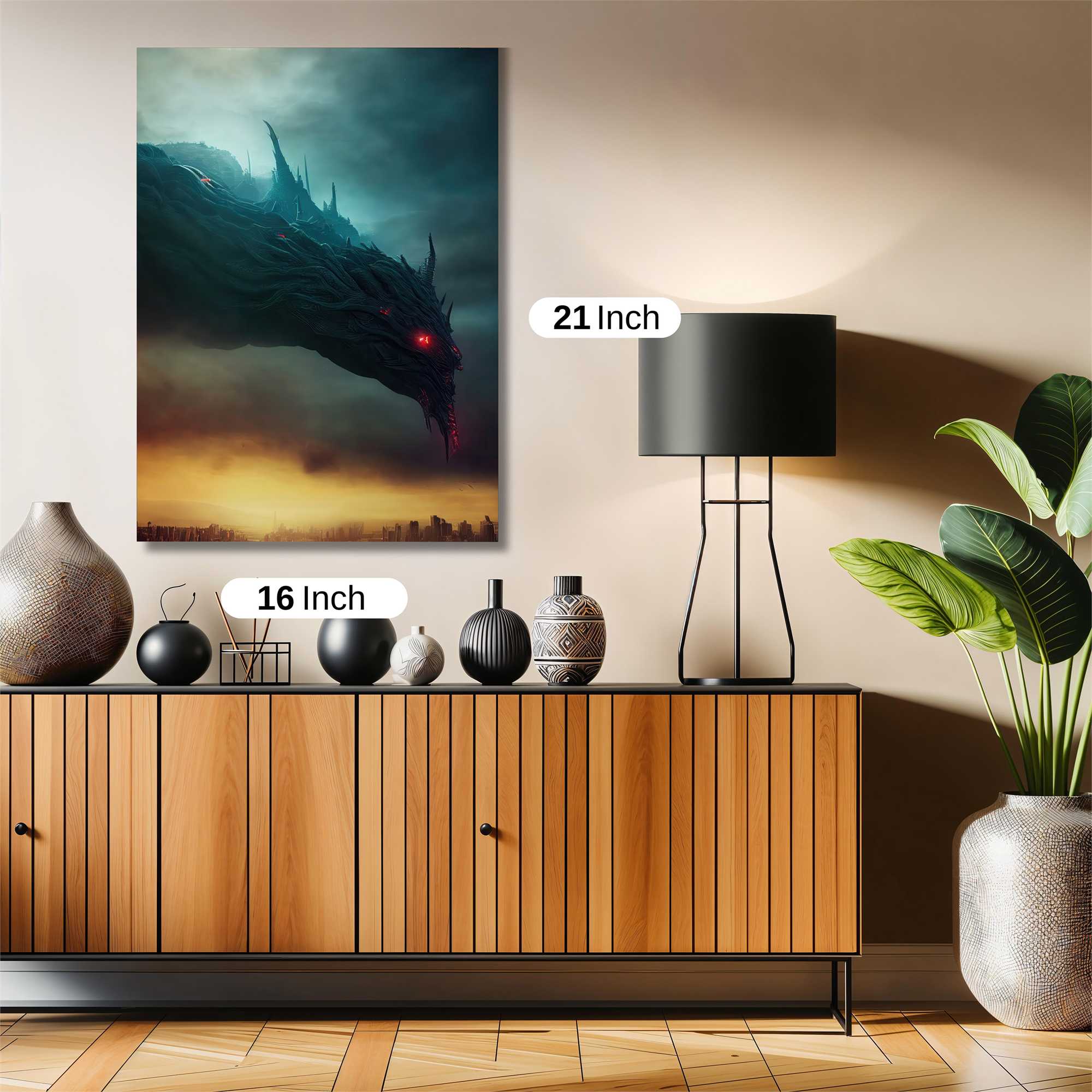Godzilla Apocalyptic Safe Wall Magnetic / M