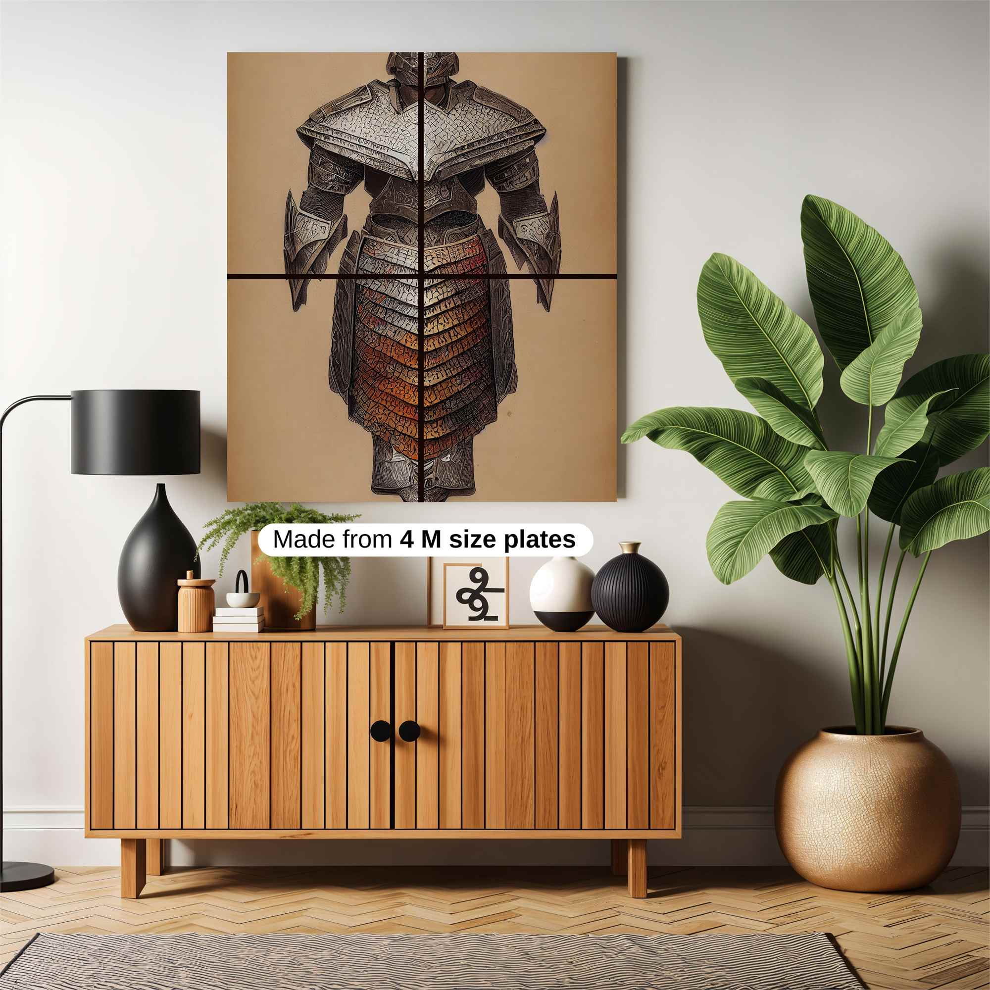Knightly Valor Safe Wall Magnetic / M