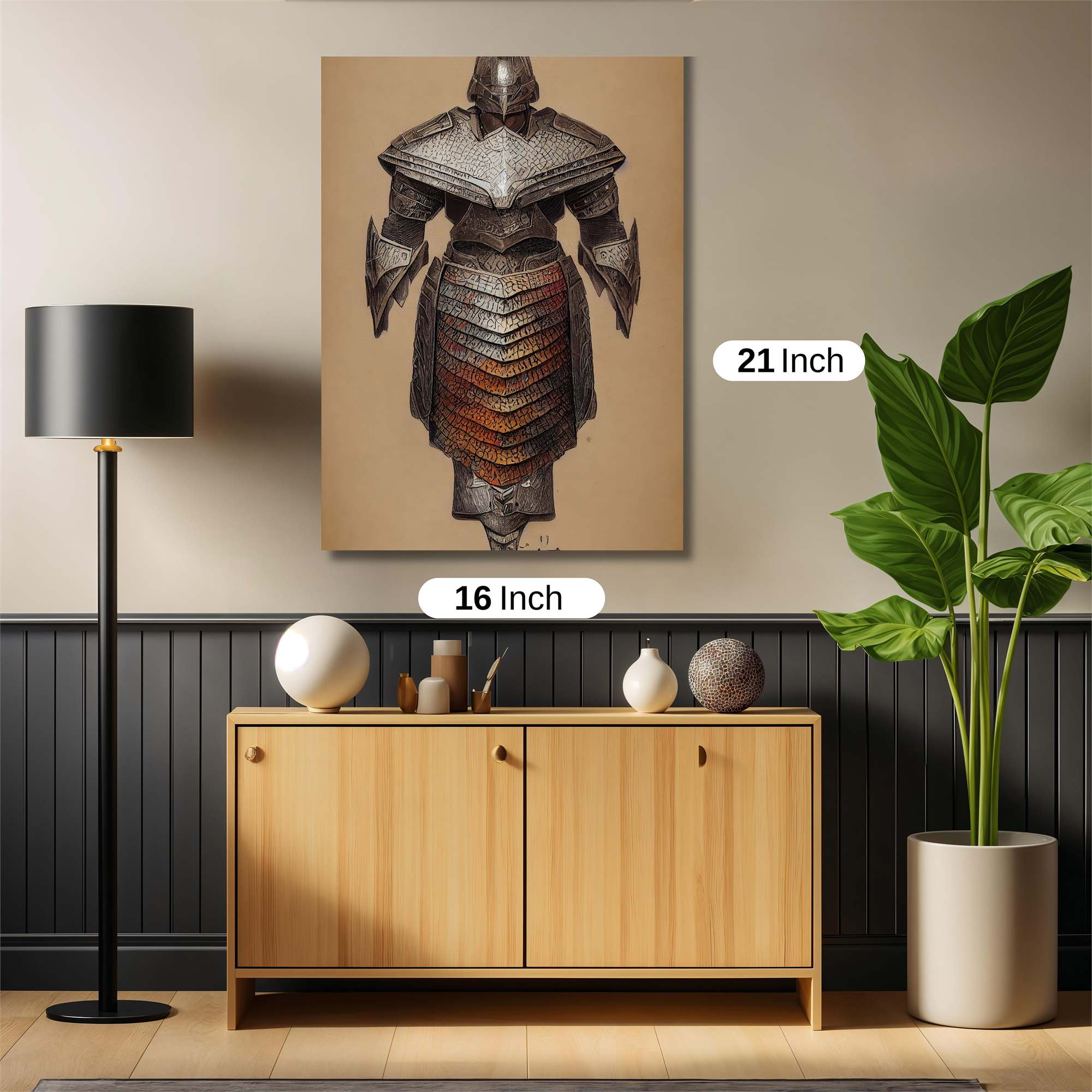 Knightly Valor Safe Wall Magnetic / M