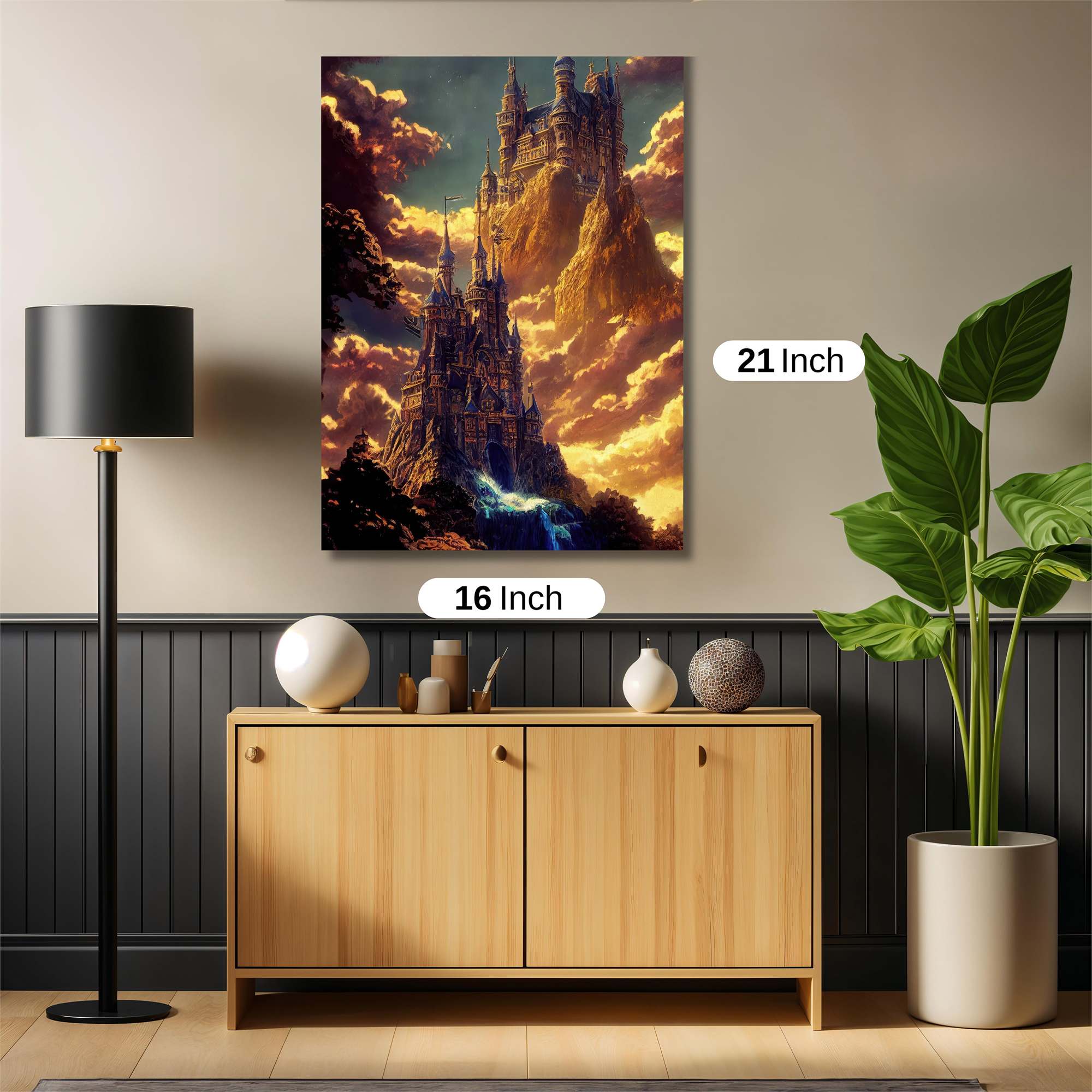 Castle Enigma Safe Wall Magnetic / M