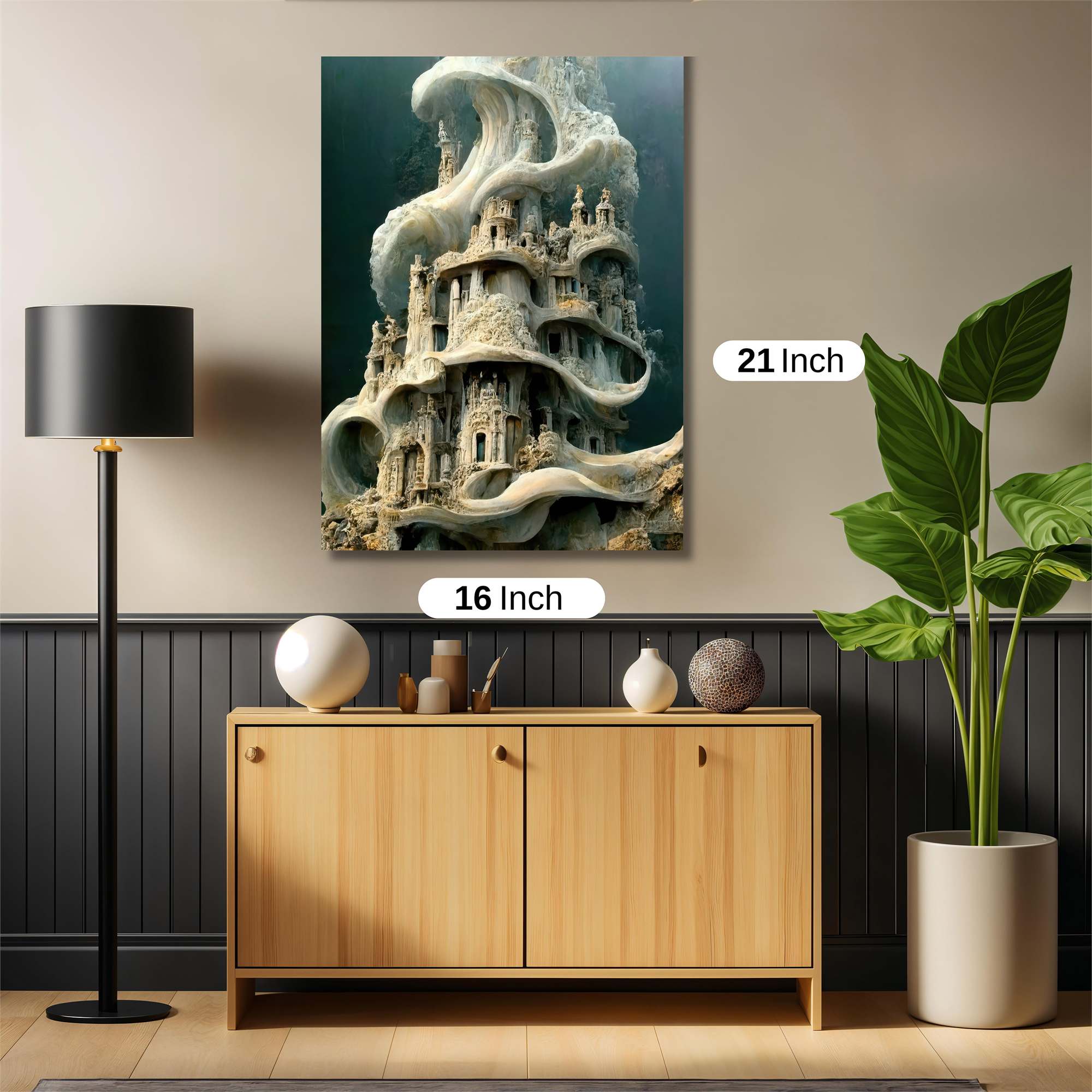 Tower Whimsy Safe Wall Magnetic / M
