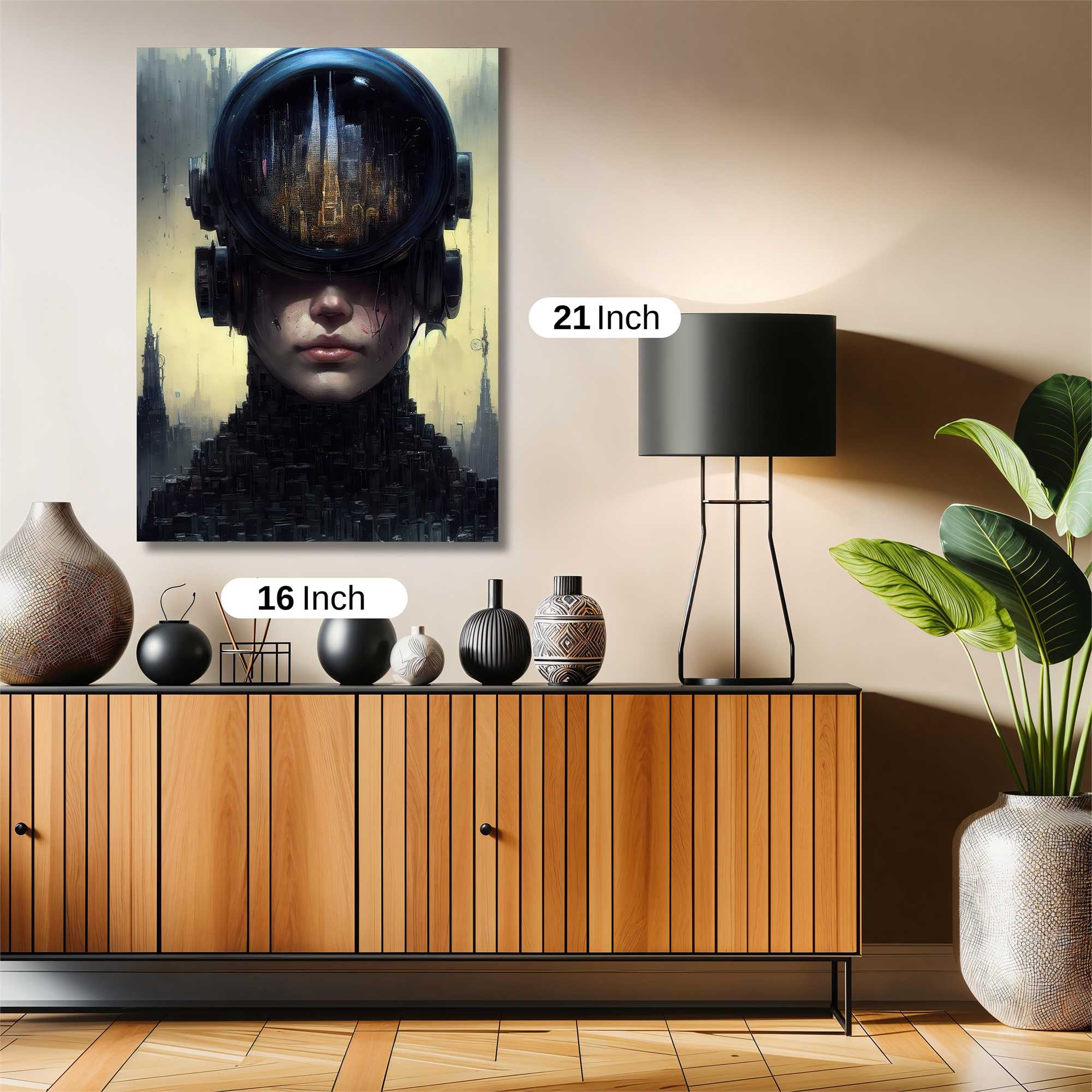 Cyberpunk Solitude Safe Wall Magnetic / M