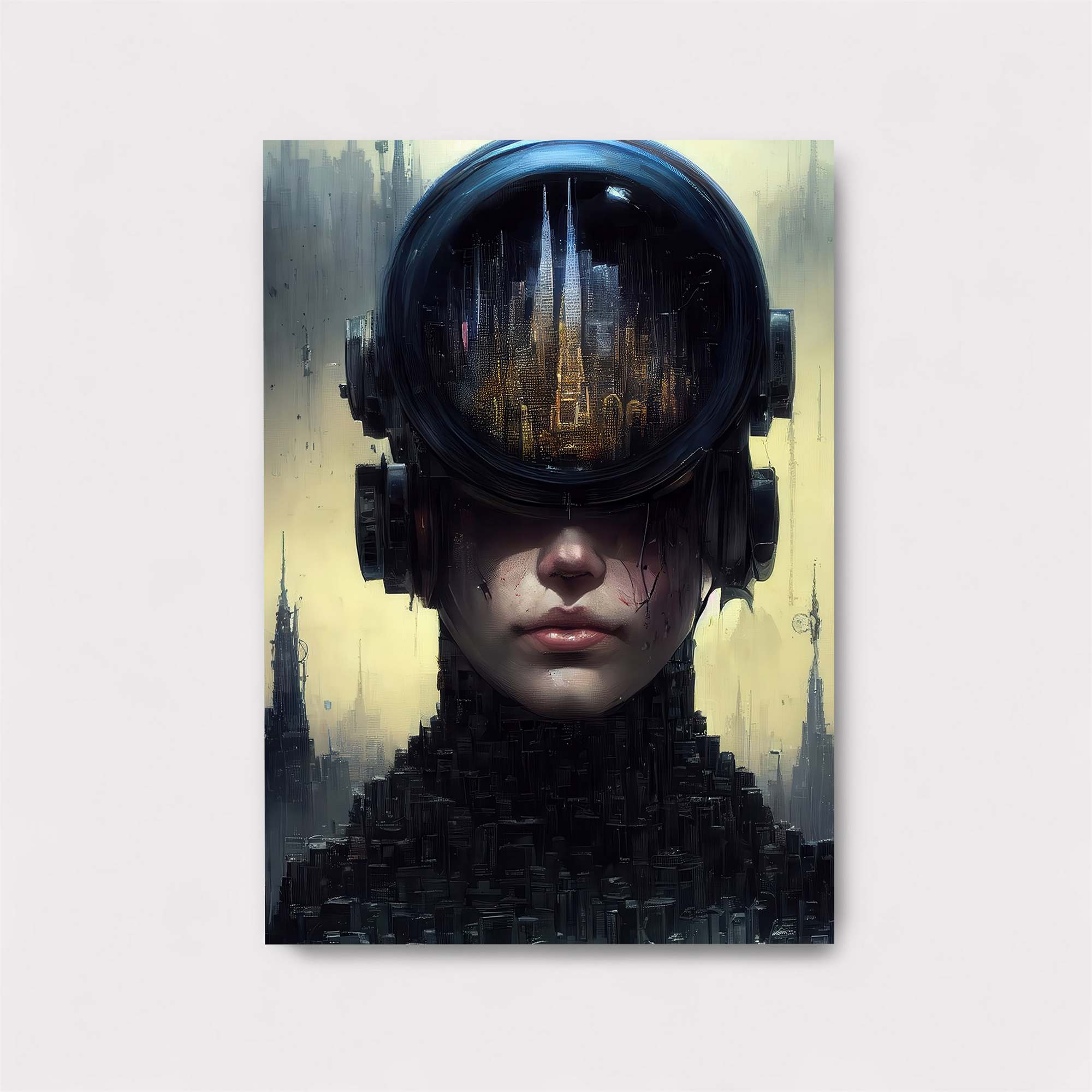 Cyberpunk Solitude Safe Wall Magnetic / M