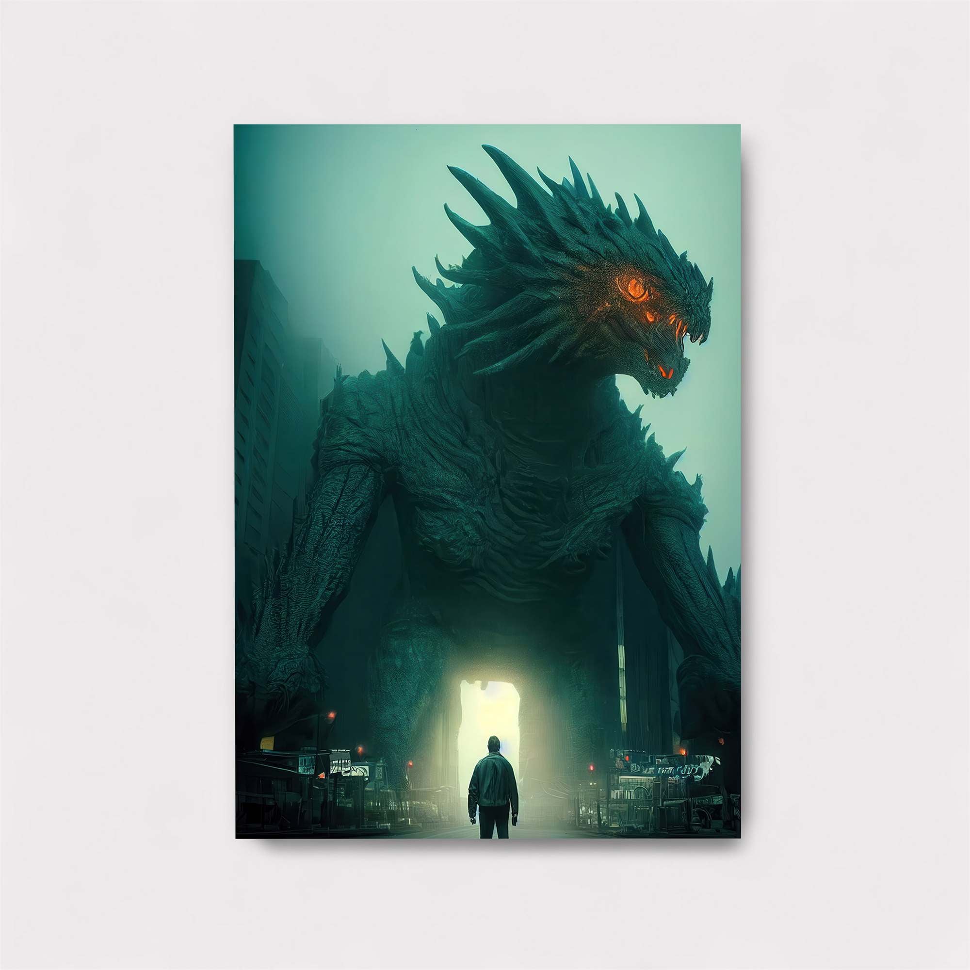 Godzilla Menacing Safe Wall Magnetic / M