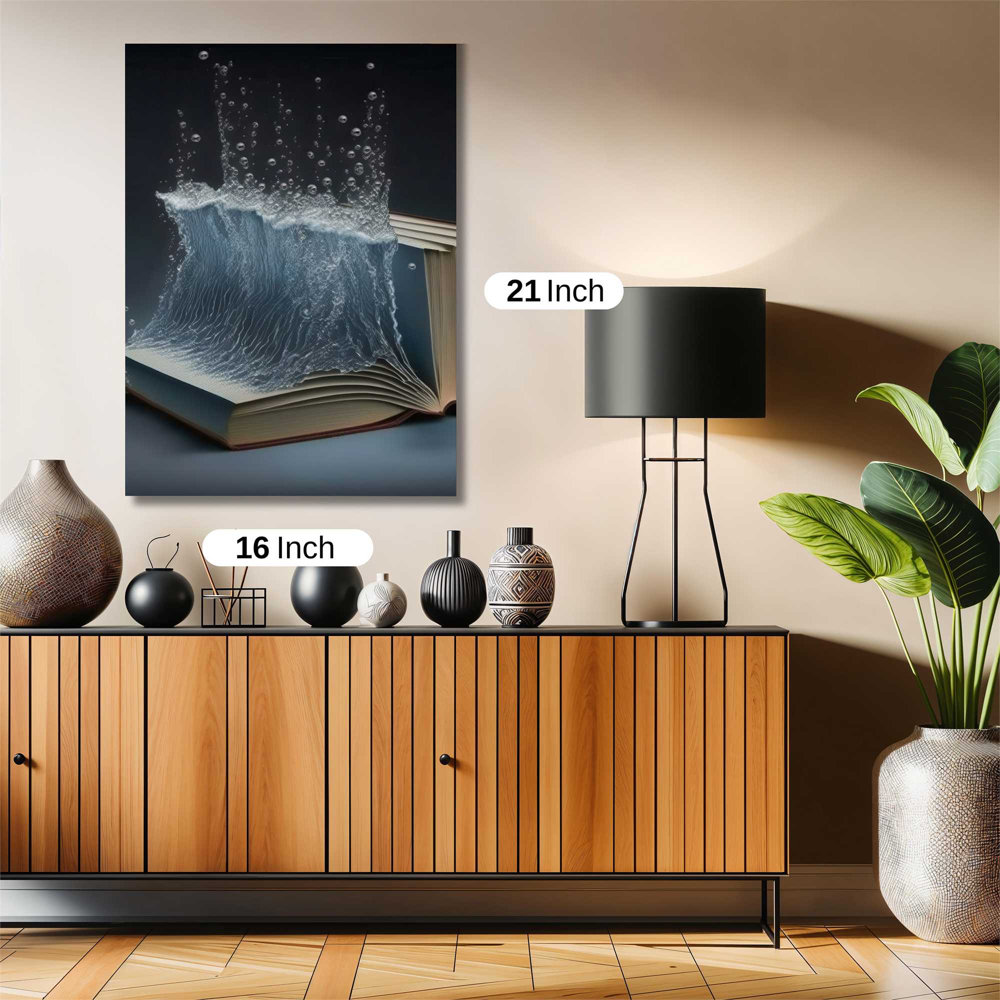 Book Tsunami Safe Wall Magnetic / M