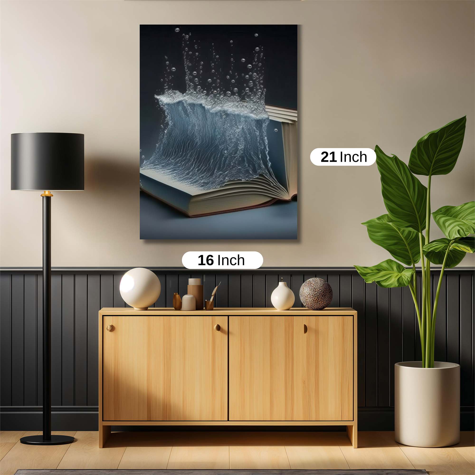 Book Tsunami Safe Wall Magnetic / M