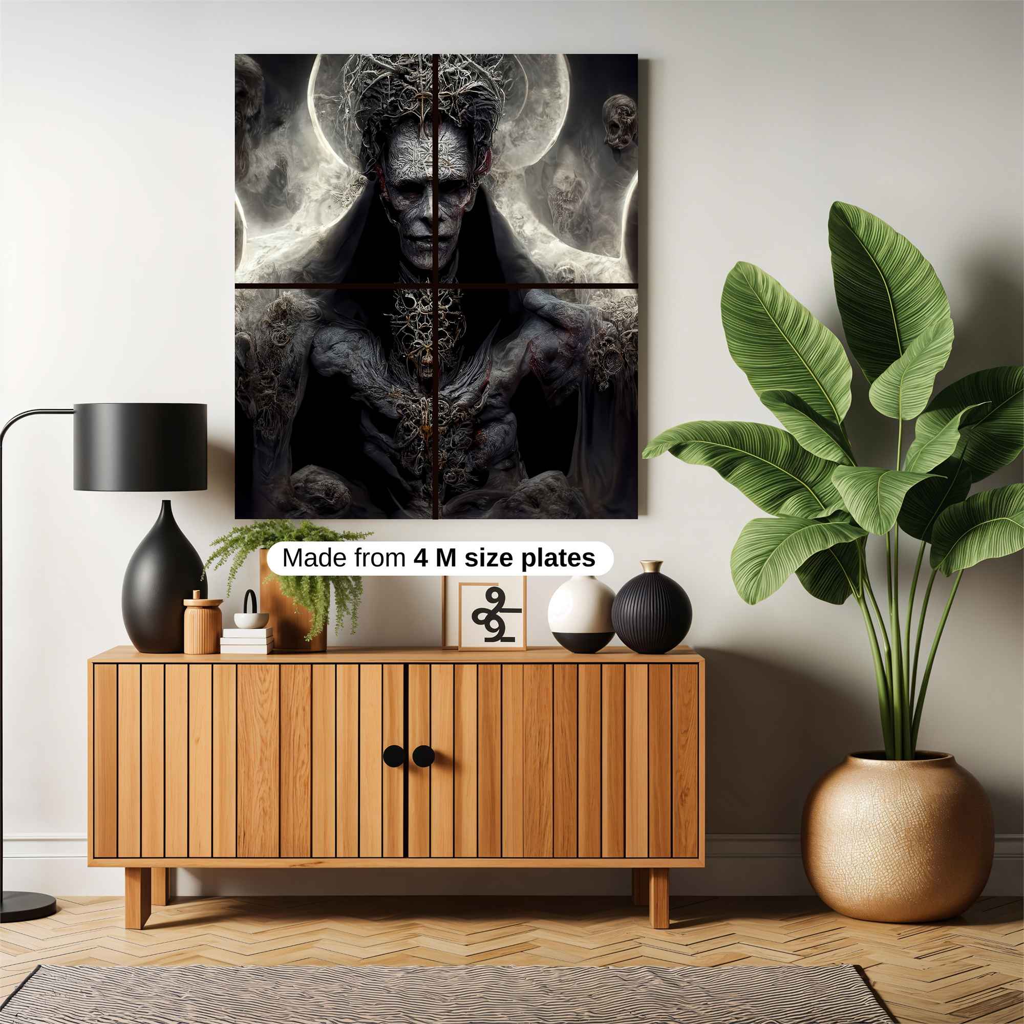Necrotic Majesty Safe Wall Magnetic / M