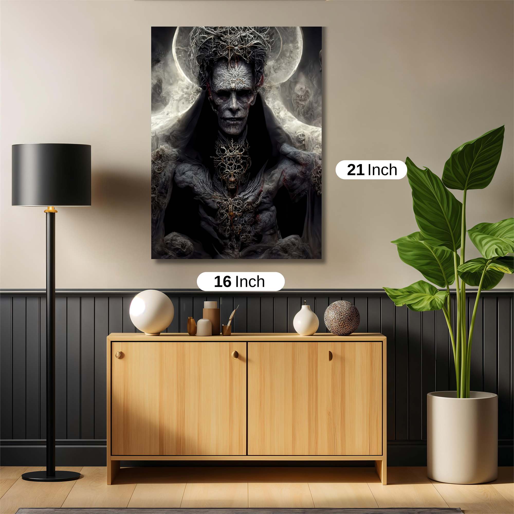 Necrotic Majesty Safe Wall Magnetic / M