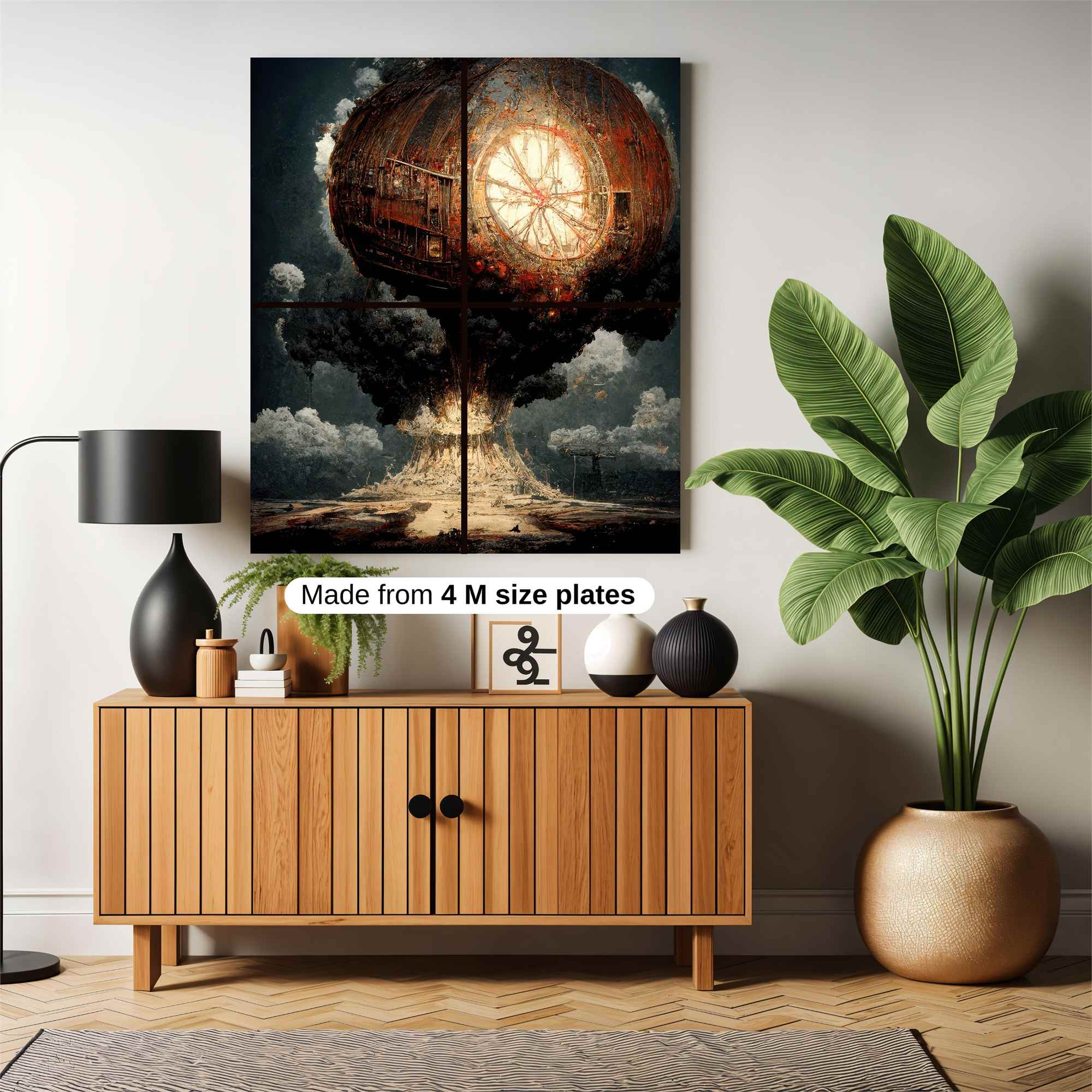 Apocalyptic Sphere Safe Wall Magnetic / M