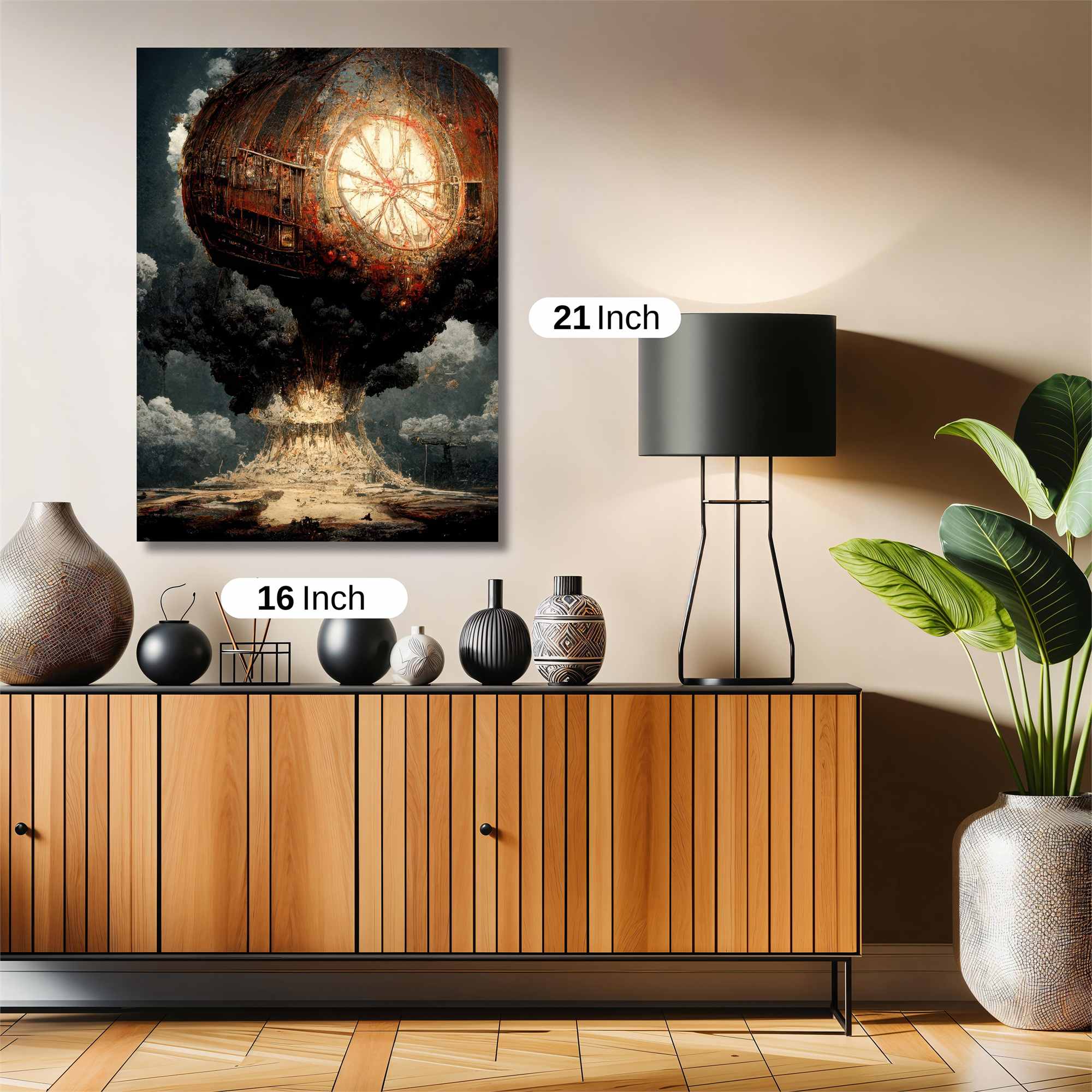 Apocalyptic Sphere Safe Wall Magnetic / M