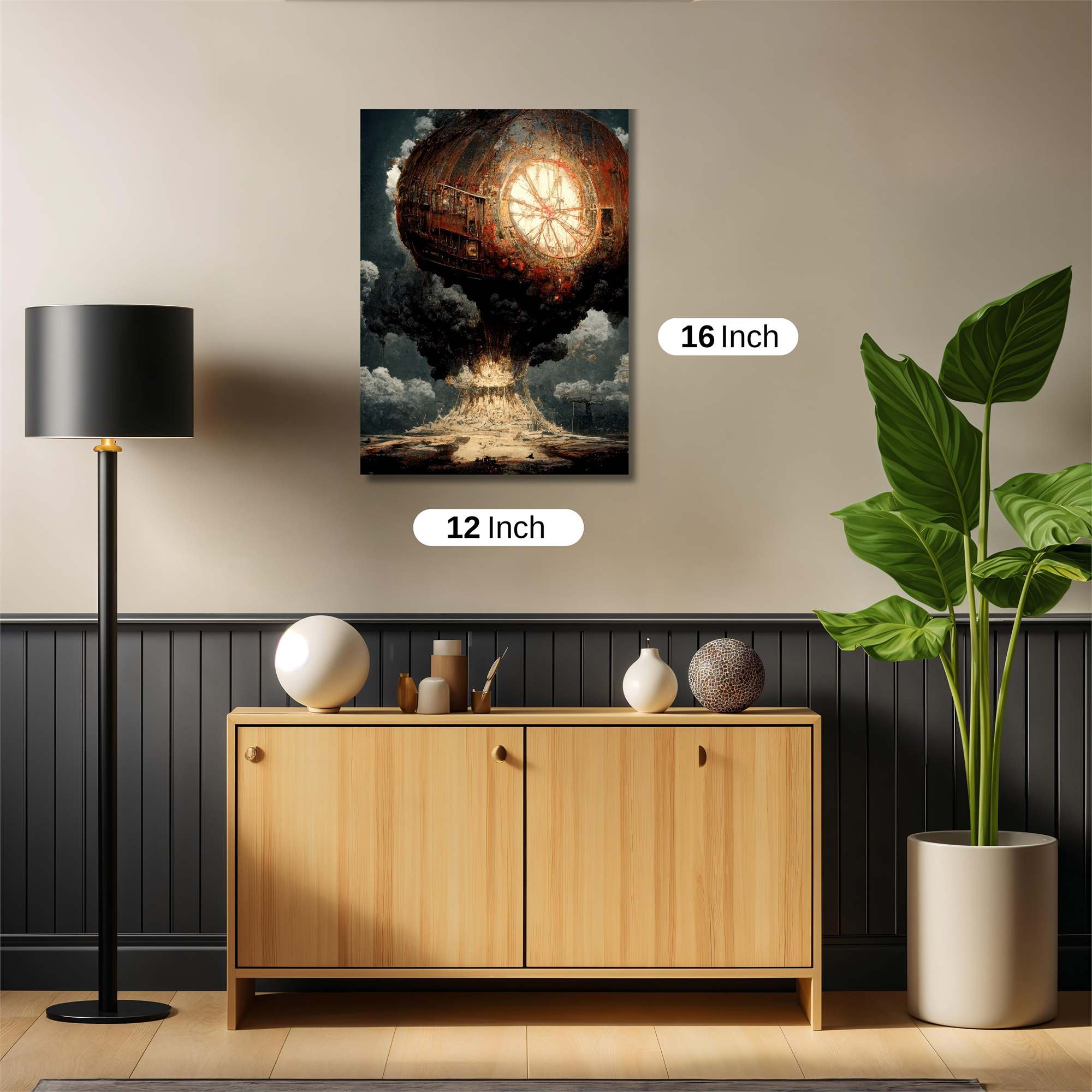 Apocalyptic Sphere Safe Wall Magnetic / M