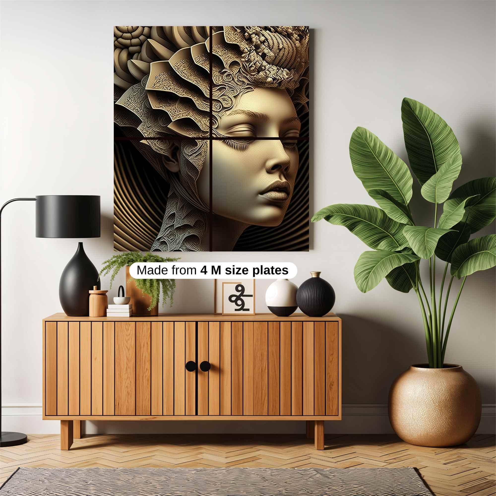 Sculpted Serenity Safe Wall Magnetic / M