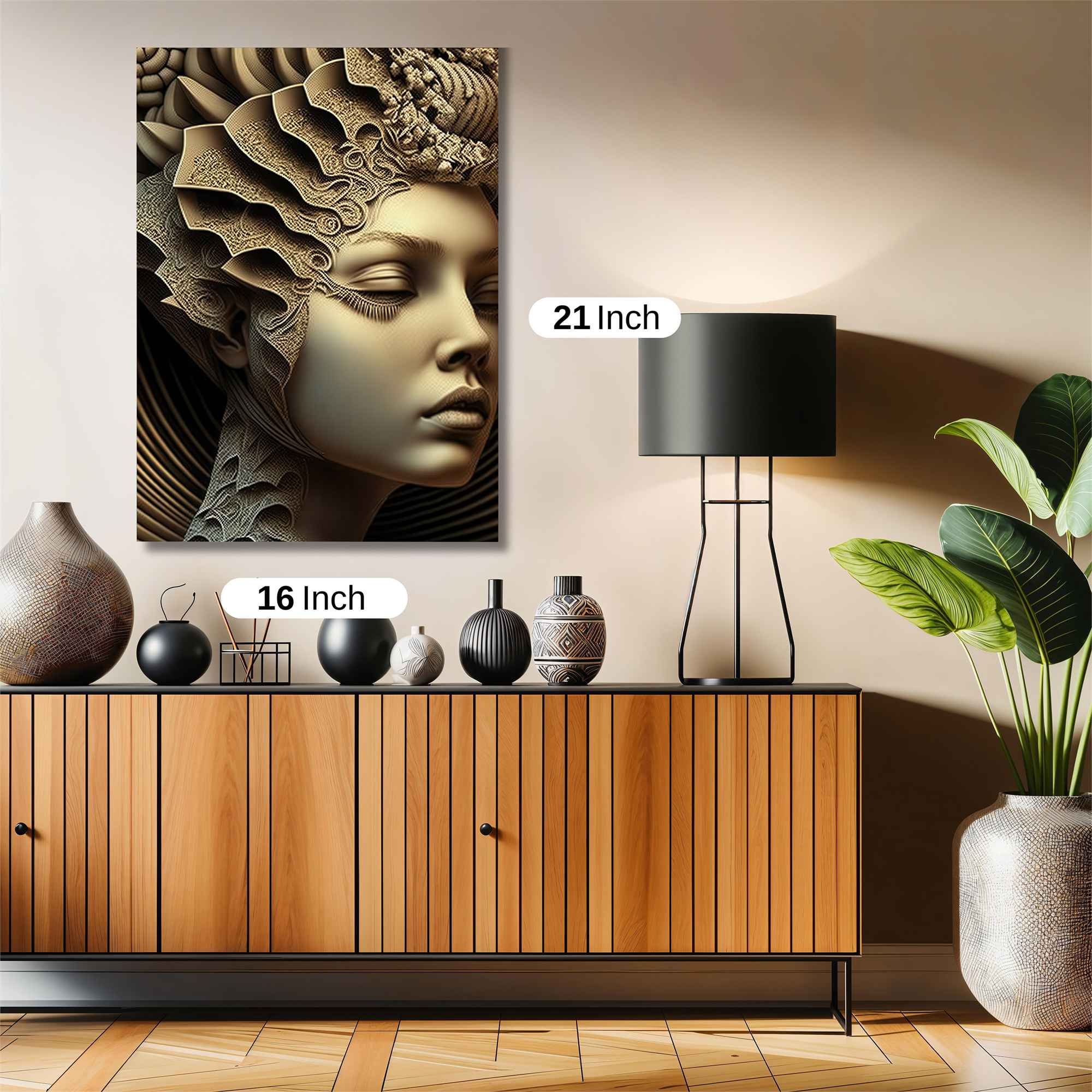 Sculpted Serenity Safe Wall Magnetic / M