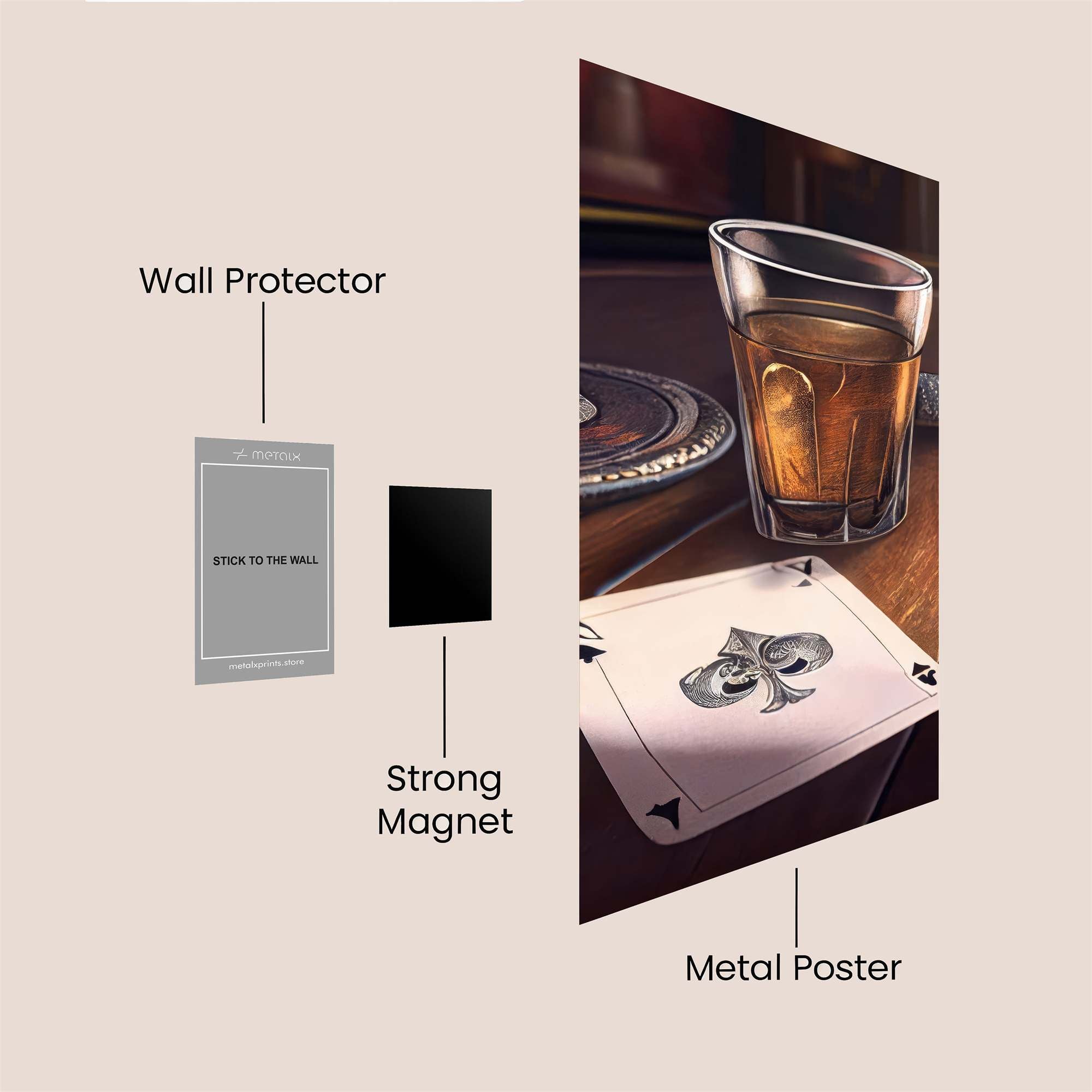 Ace Solitude Safe Wall Magnetic / M