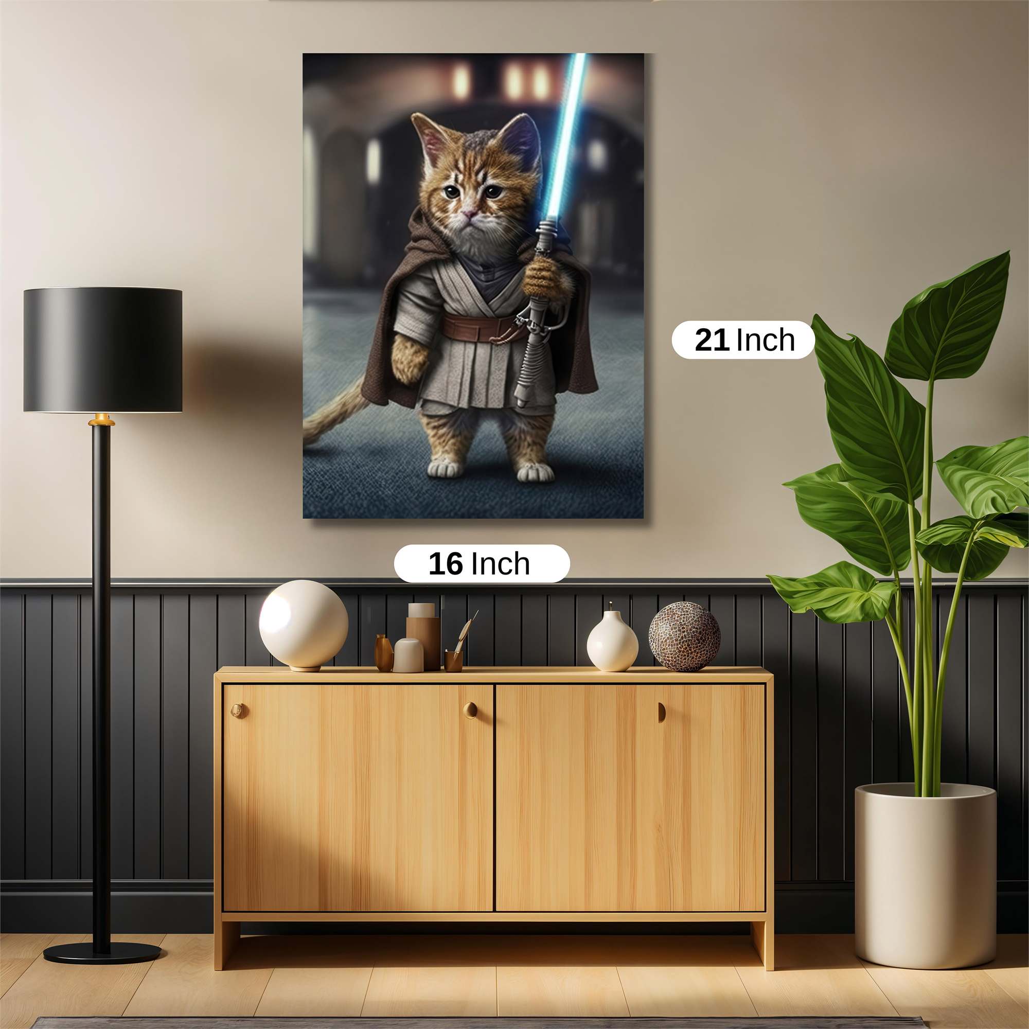 Jedi Whisker Safe Wall Magnetic / M