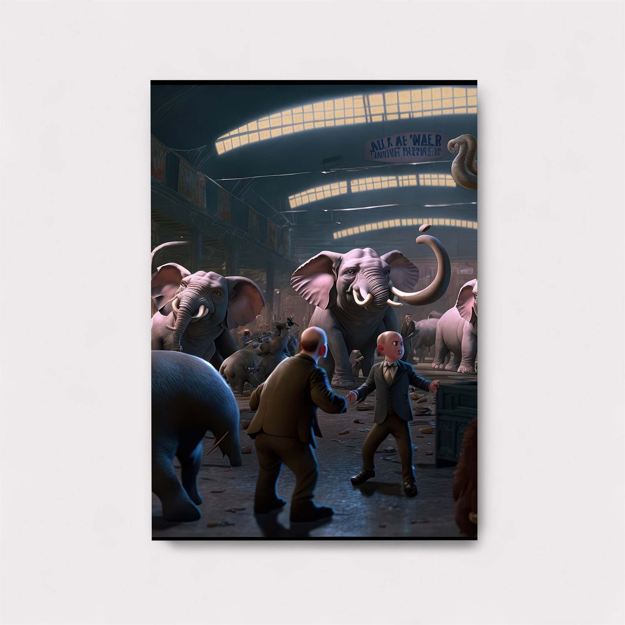 Circus Chaos Safe Wall Magnetic / M