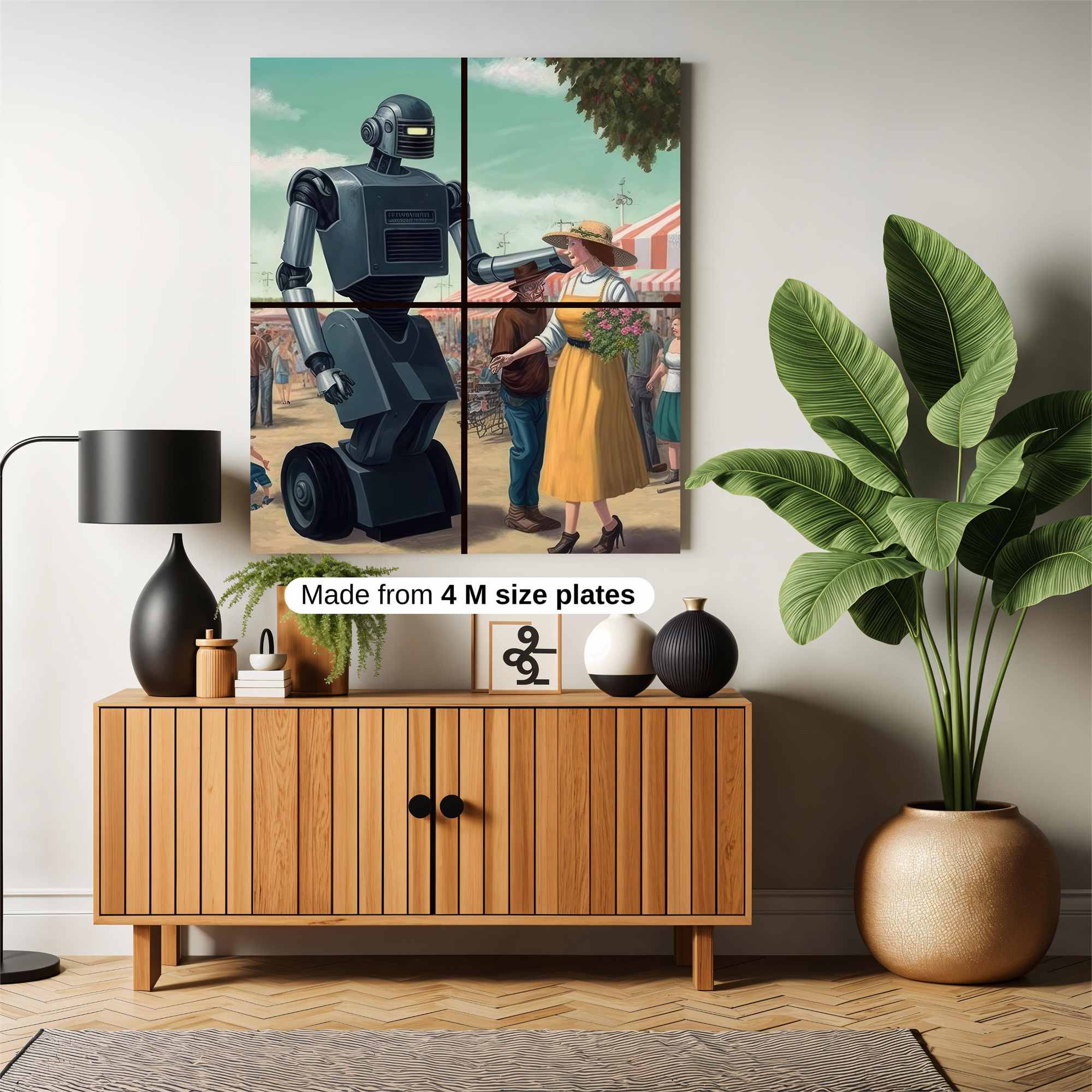 Robot Joy Safe Wall Magnetic / M